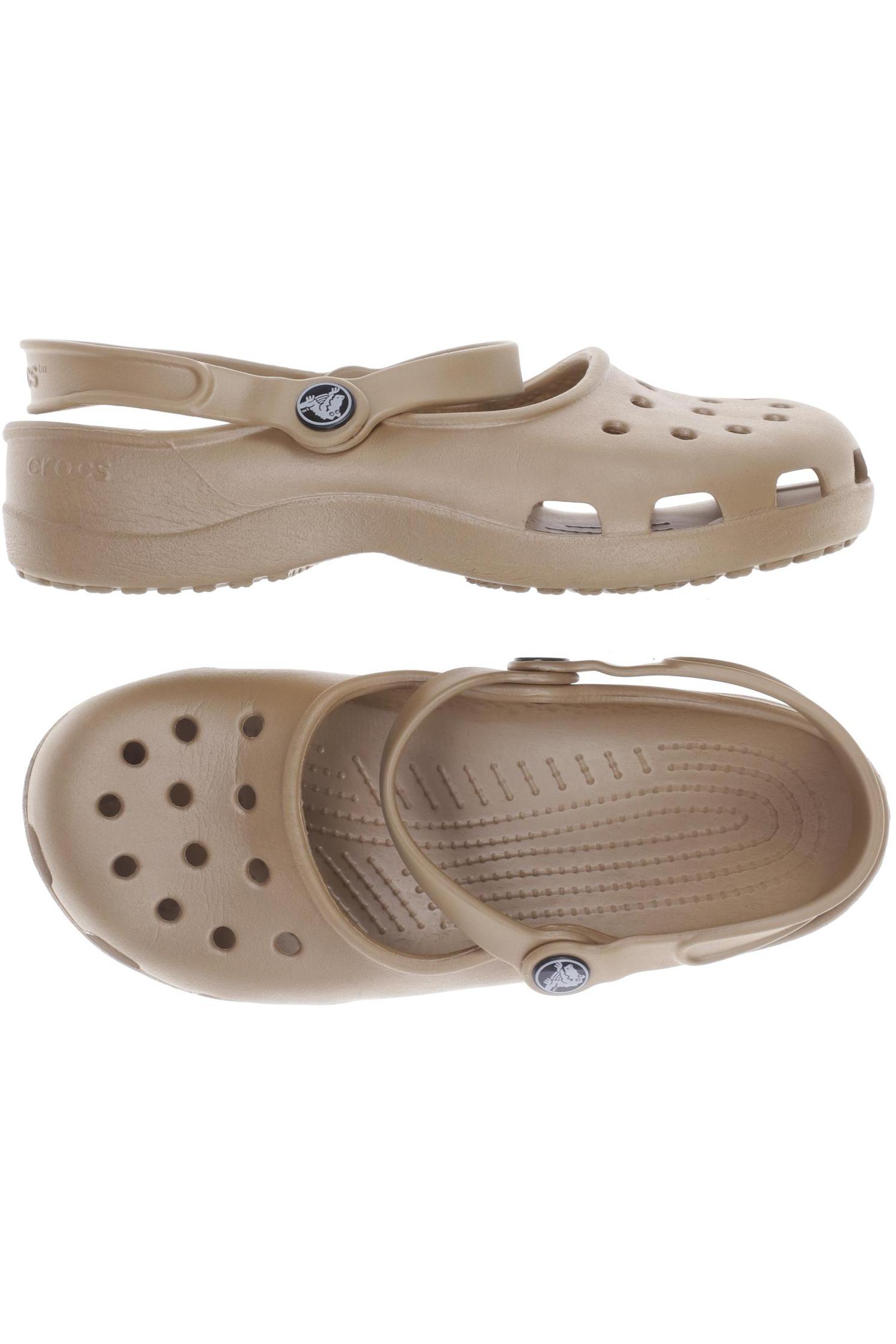 

Crocs Damen Sandale, beige, Gr. 5