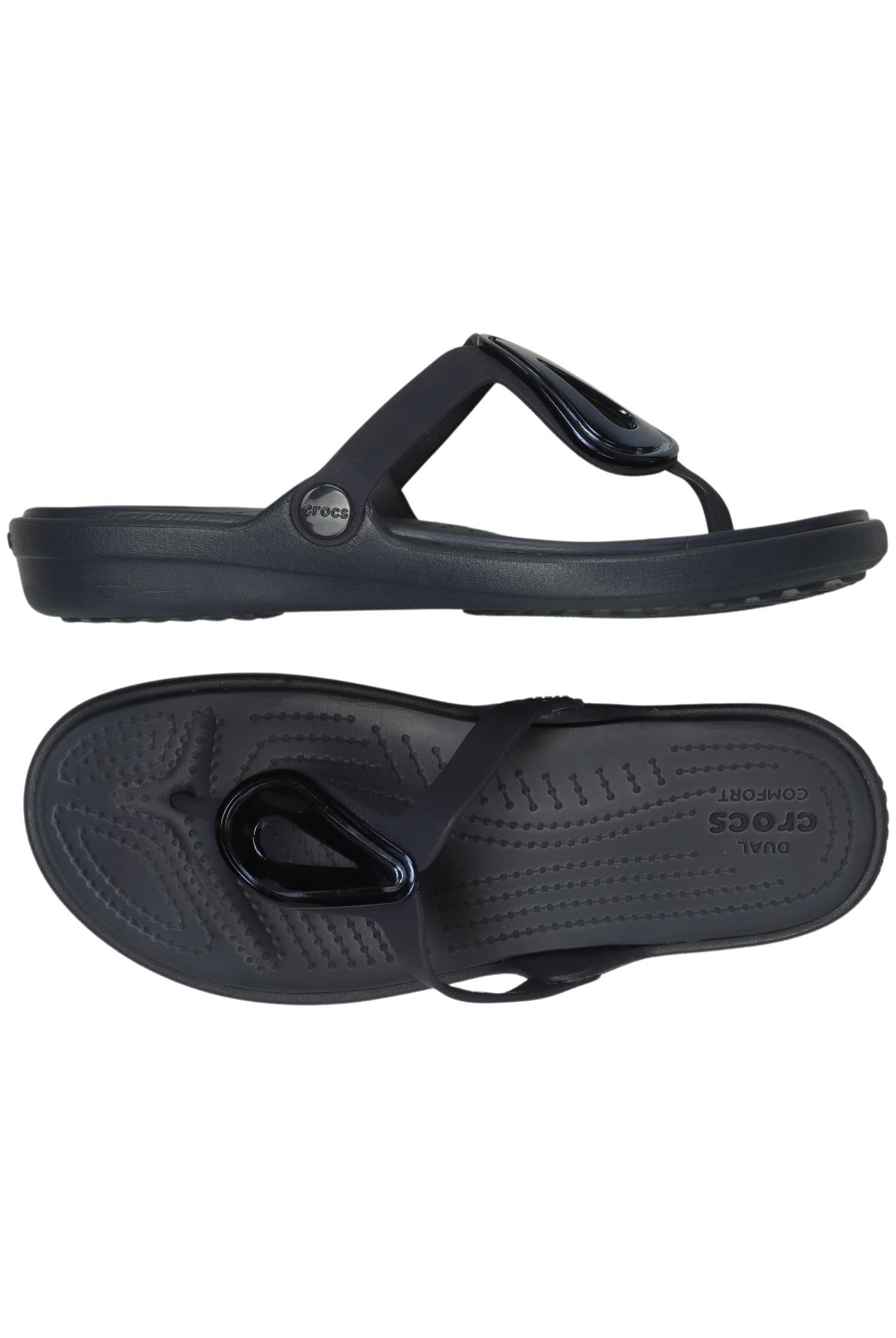 

Crocs Damen Sandale, marineblau, Gr. 8