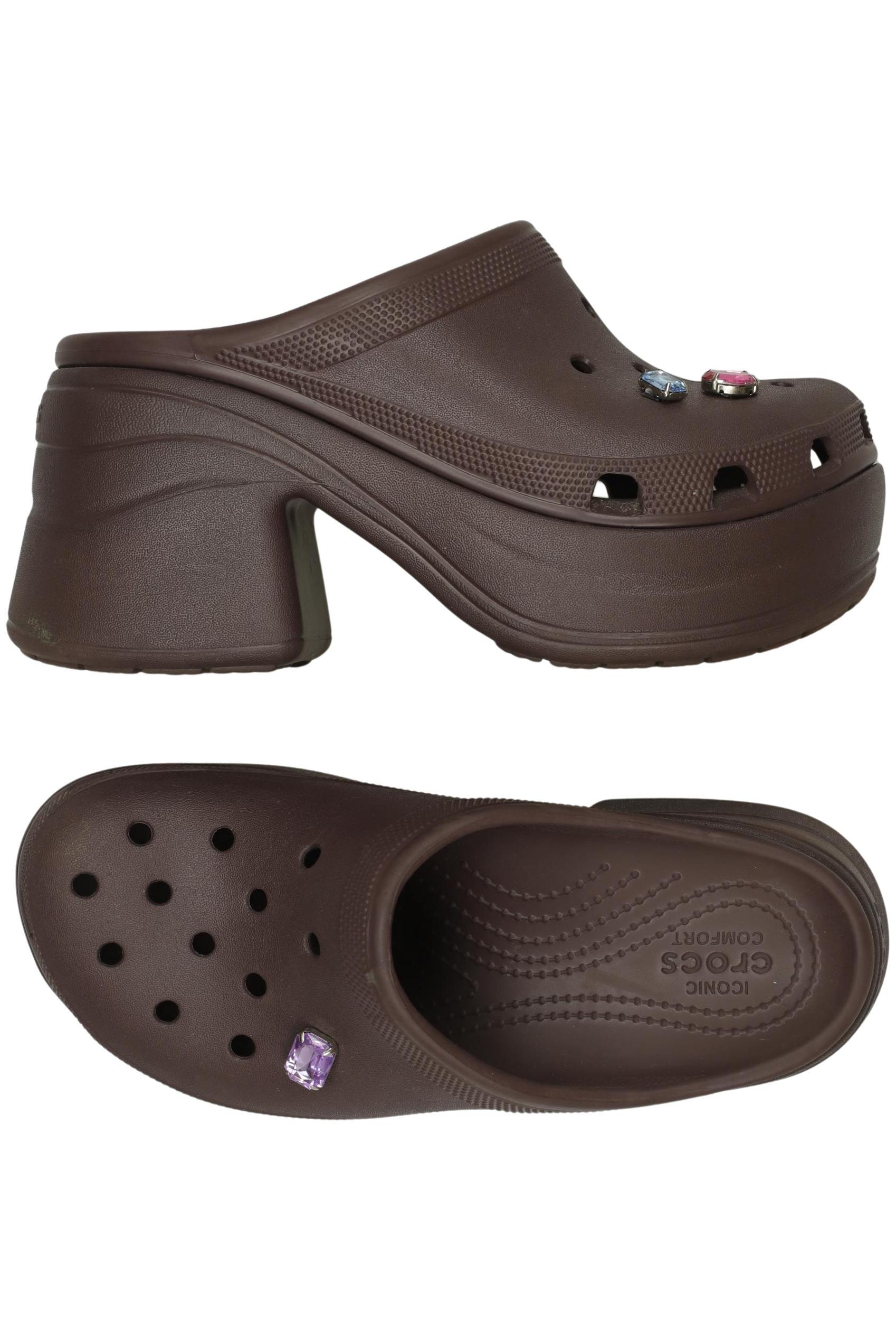 

Crocs Damen Sandale, braun, Gr. 8