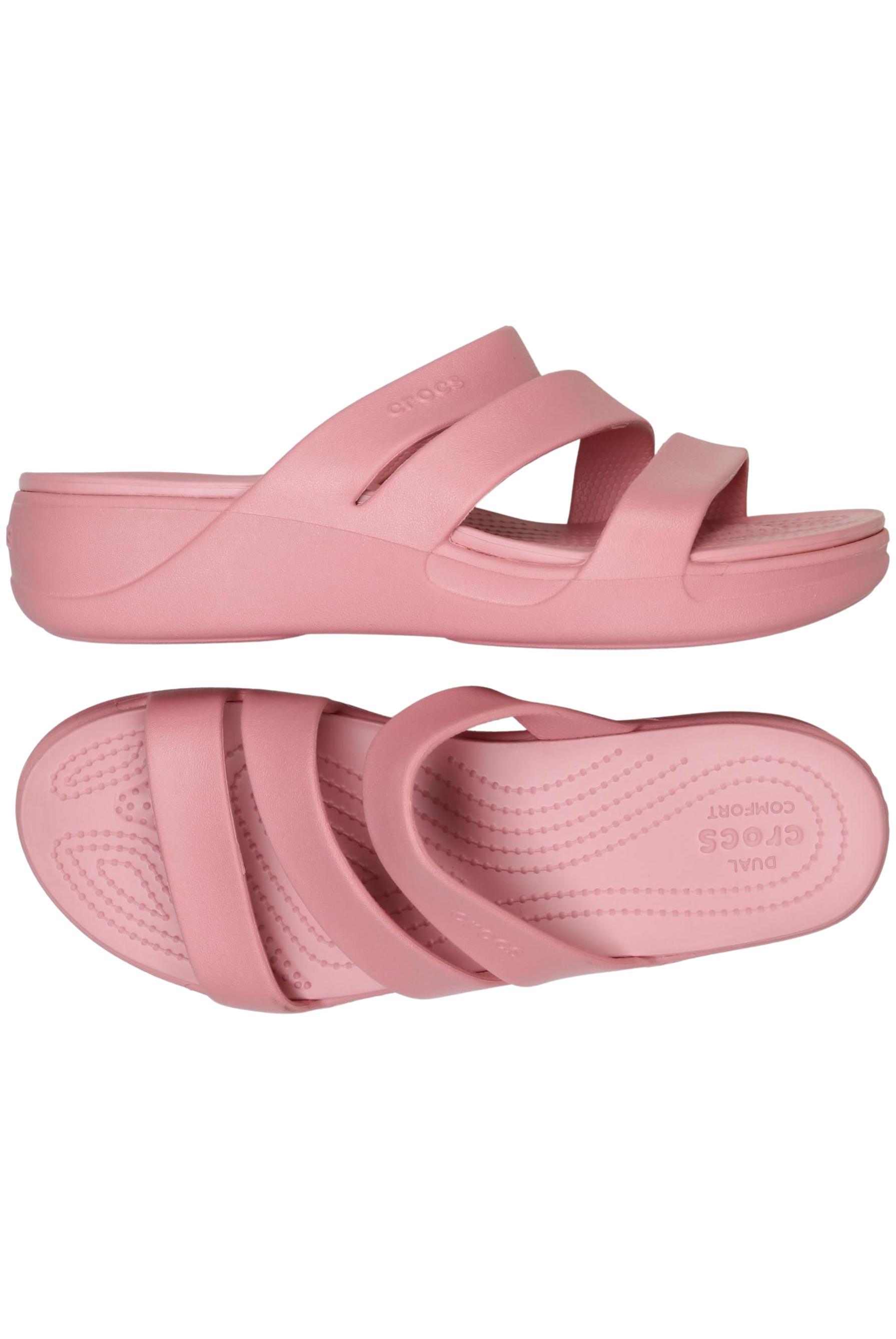 

Crocs Damen Sandale, pink, Gr. 10