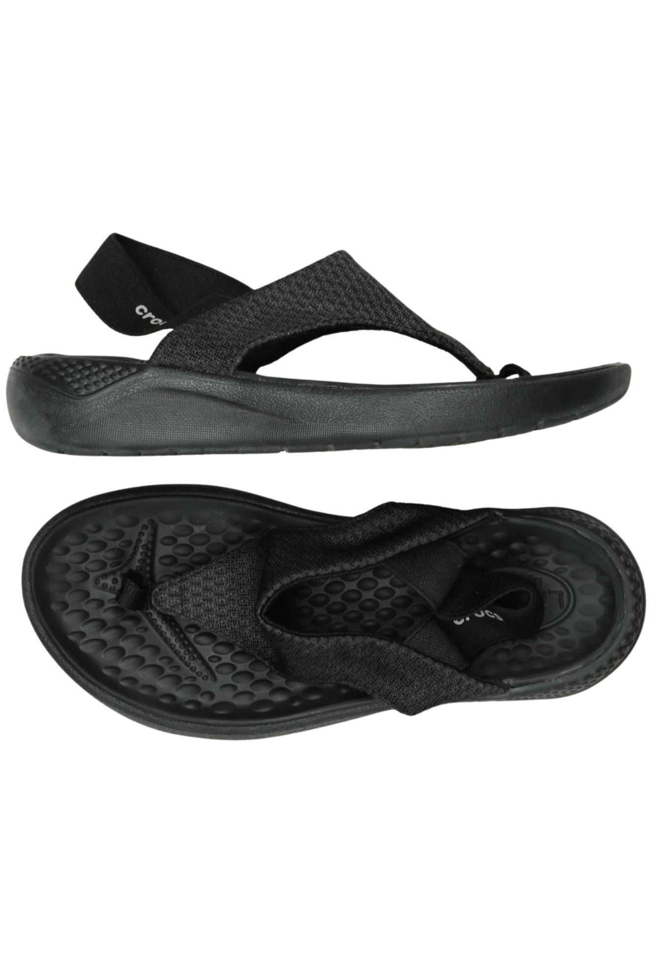 

Crocs Damen Sandale, schwarz, Gr. 7