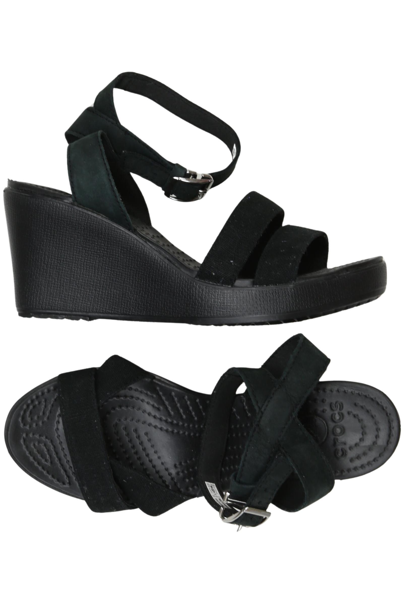 

Crocs Damen Sandale, schwarz, Gr. 7
