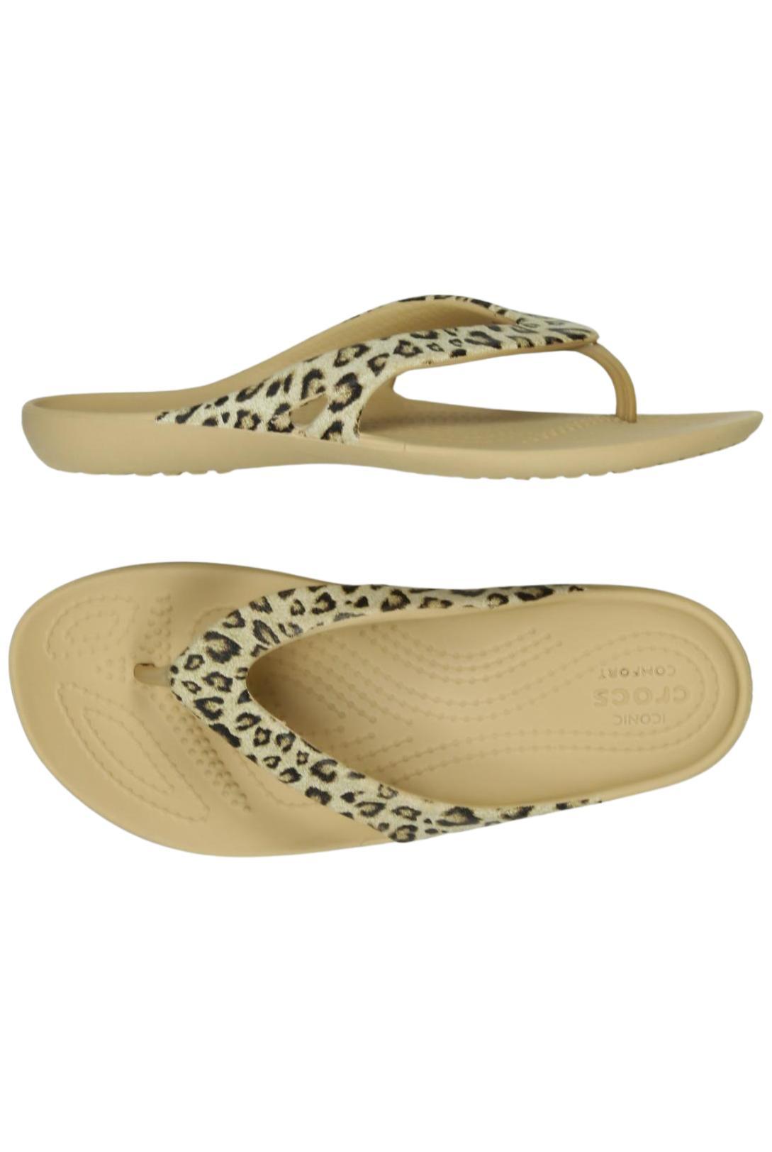 

Crocs Damen Sandale, beige, Gr. 4