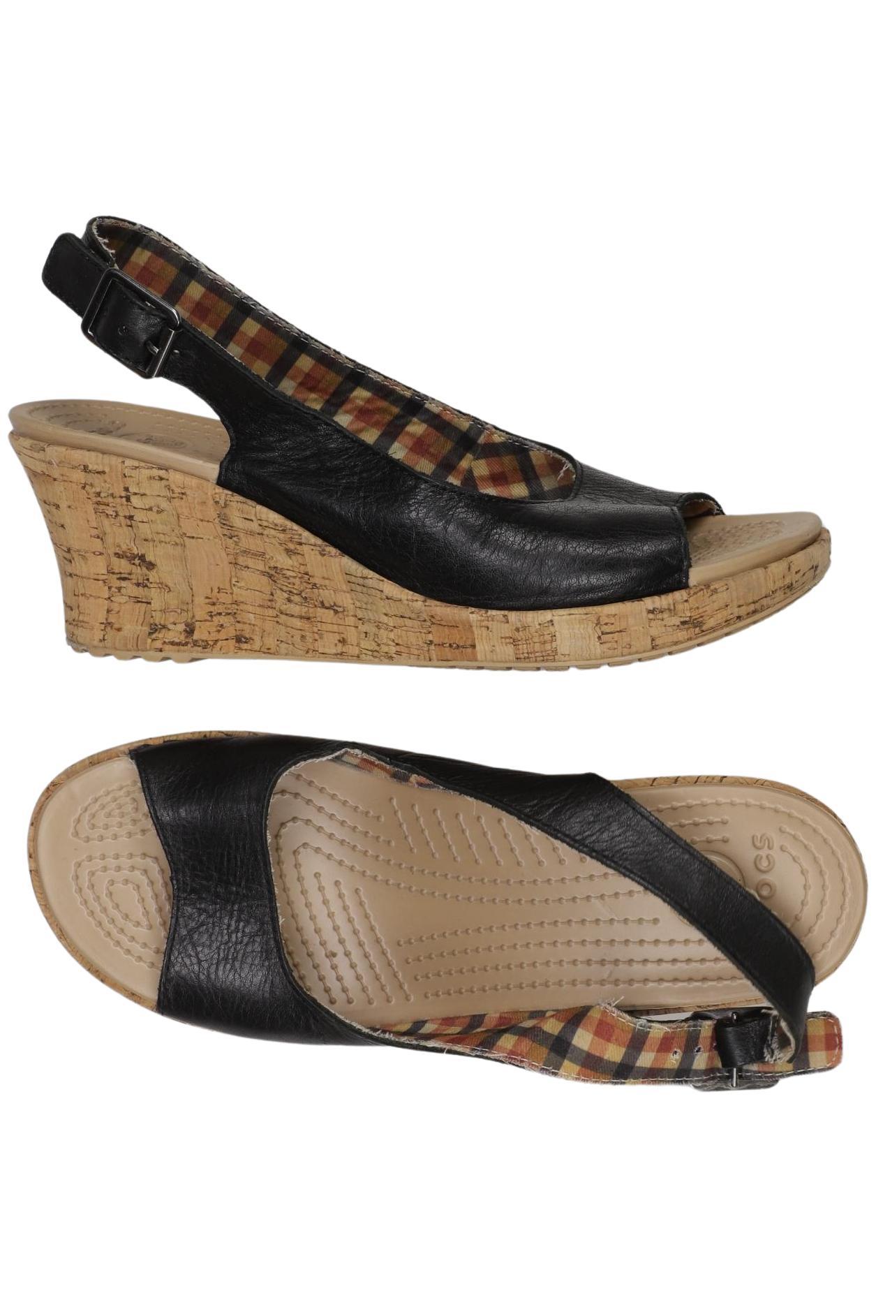 

Crocs Damen Sandale, schwarz, Gr. 9