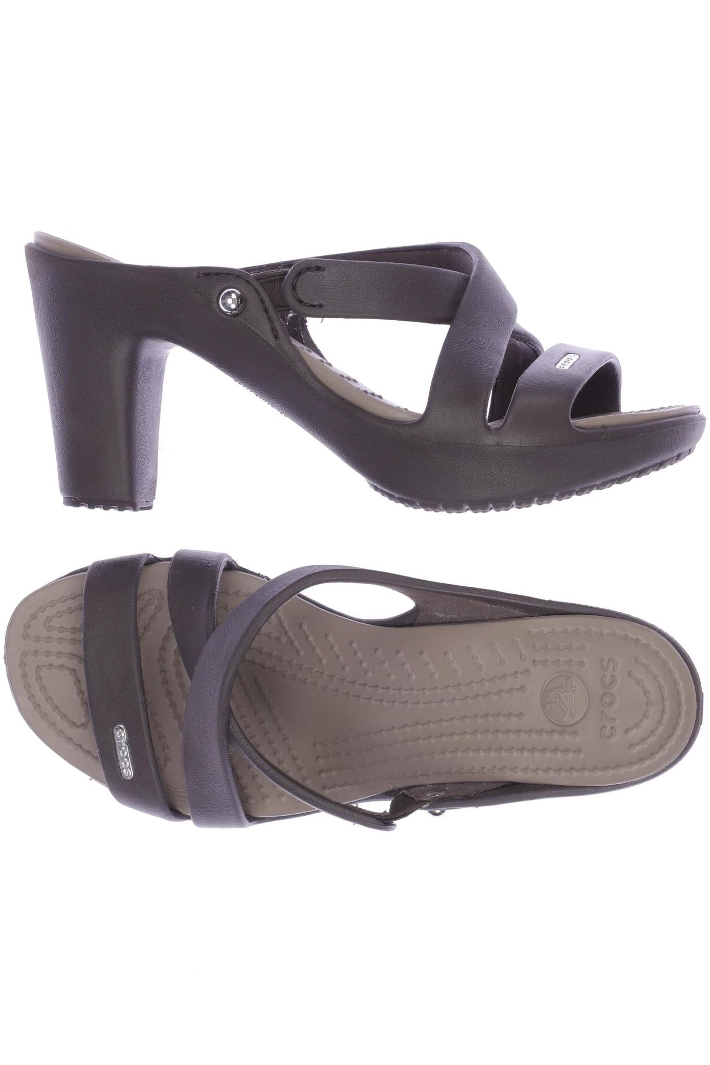 

Crocs Damen Sandale, braun, Gr. 8