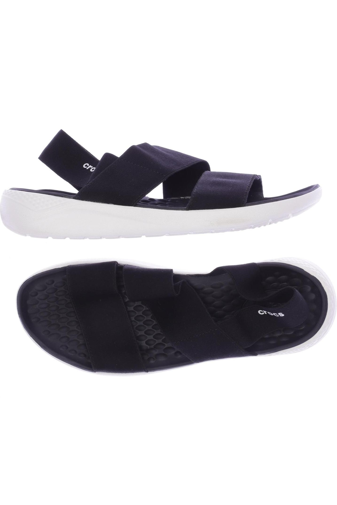 

Crocs Damen Sandale, schwarz, Gr. 7