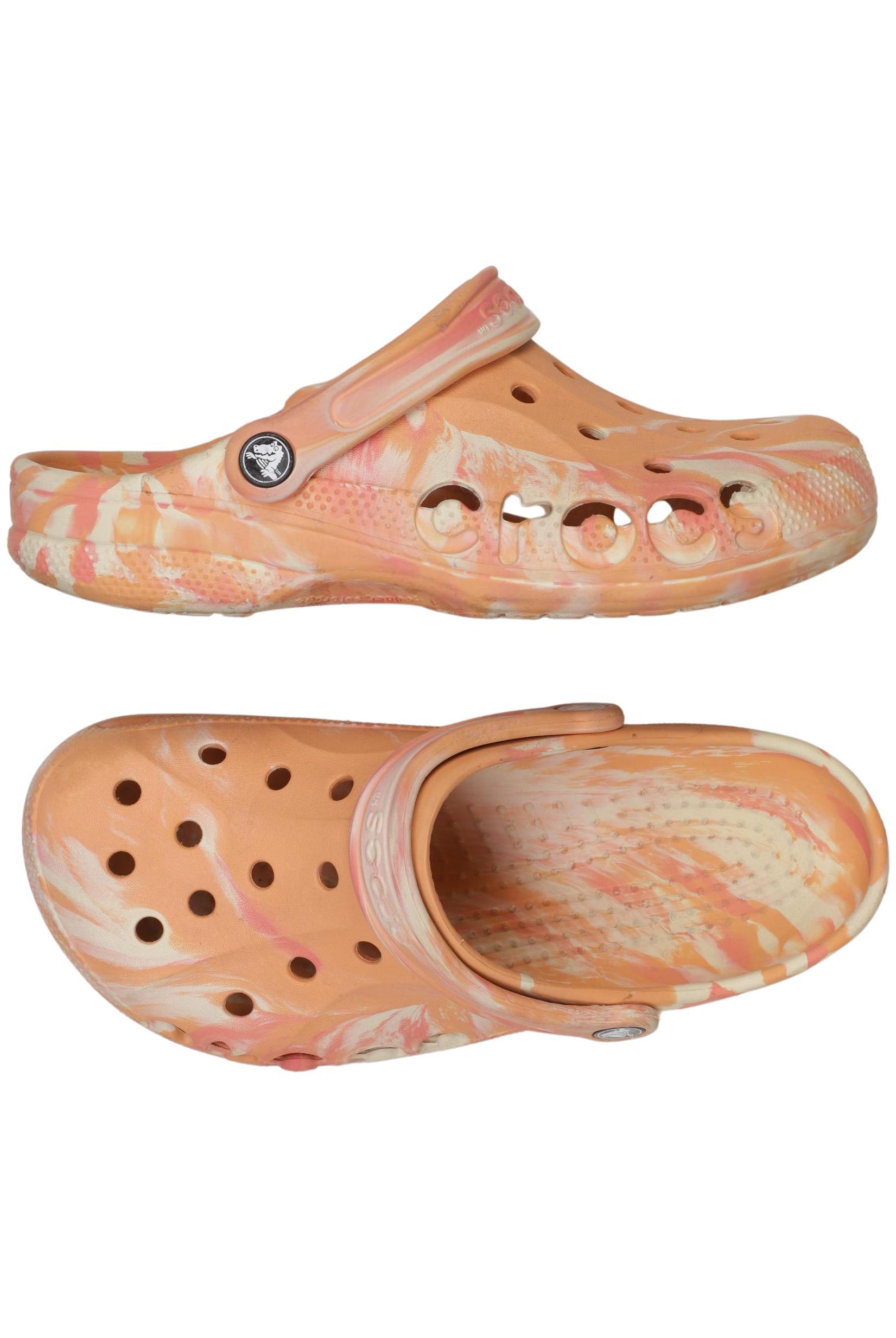 

Crocs Damen Sandale, orange, Gr. 8