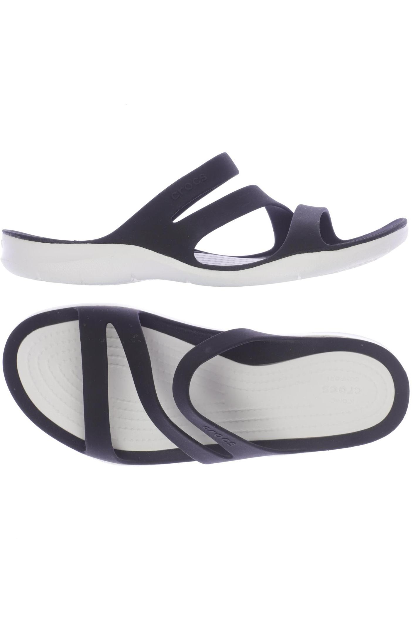 

Crocs Damen Sandale, schwarz