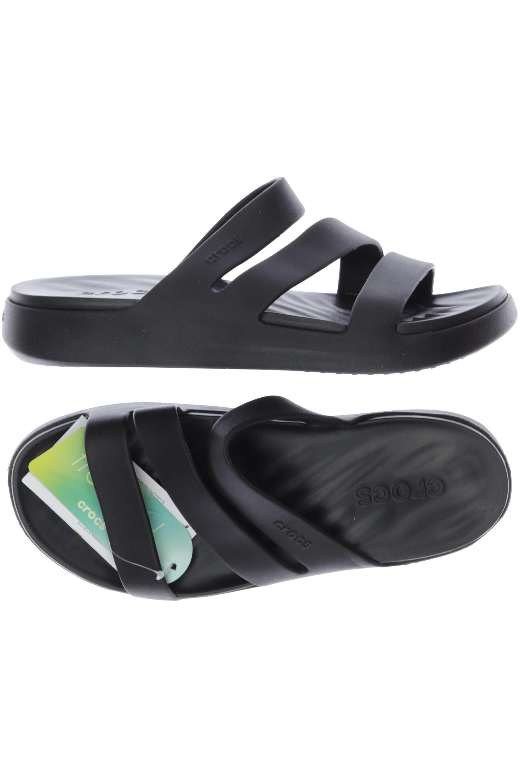 

Crocs Damen Sandale, schwarz, Gr. 9