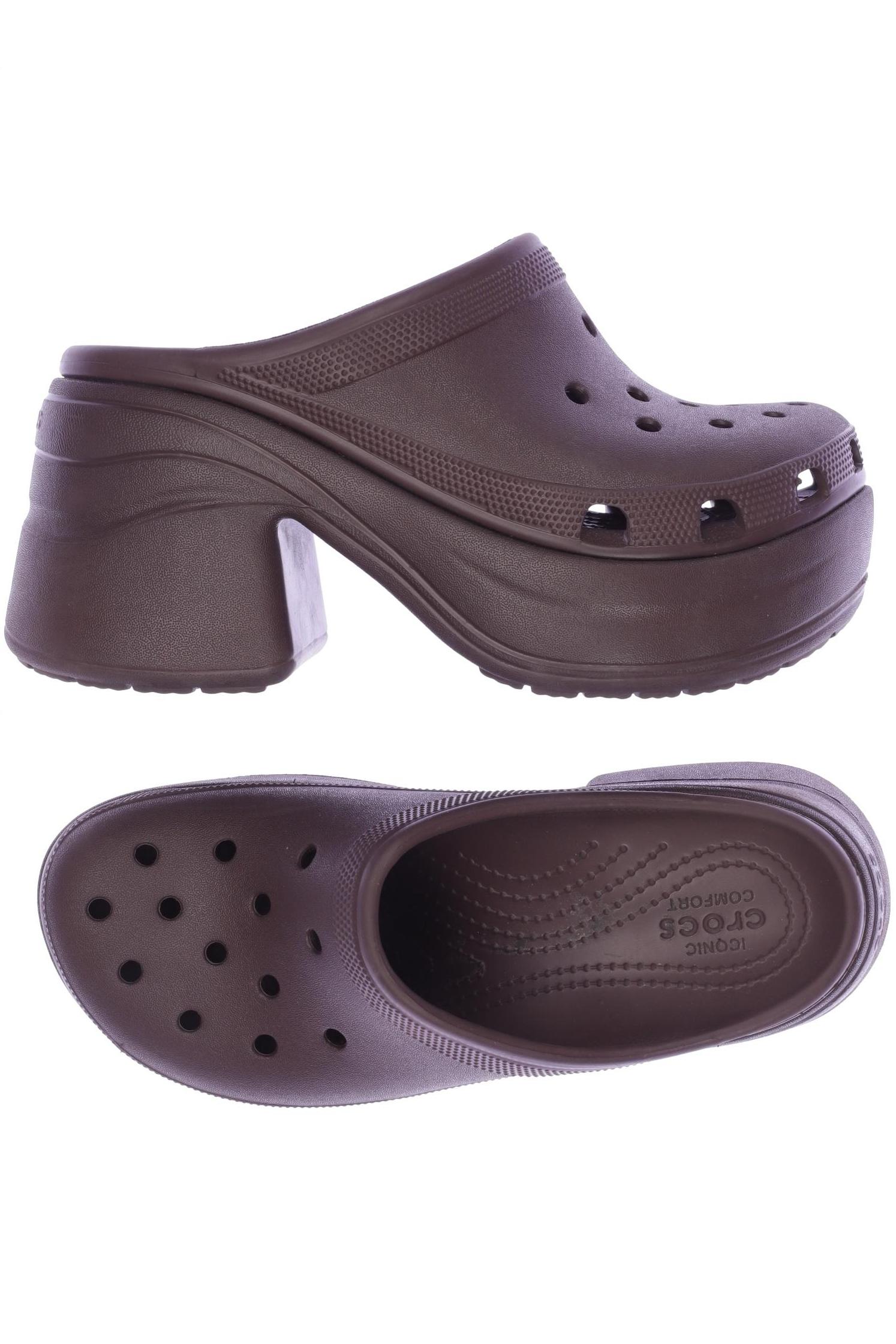 

Crocs Damen Sandale, bordeaux, Gr. 8