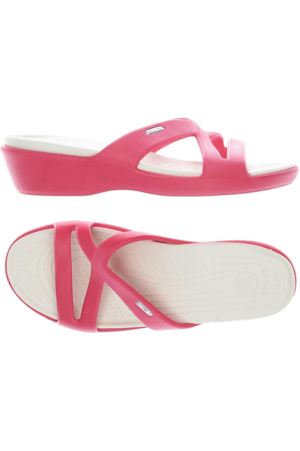 

Crocs Damen Sandale, pink, Gr. 11