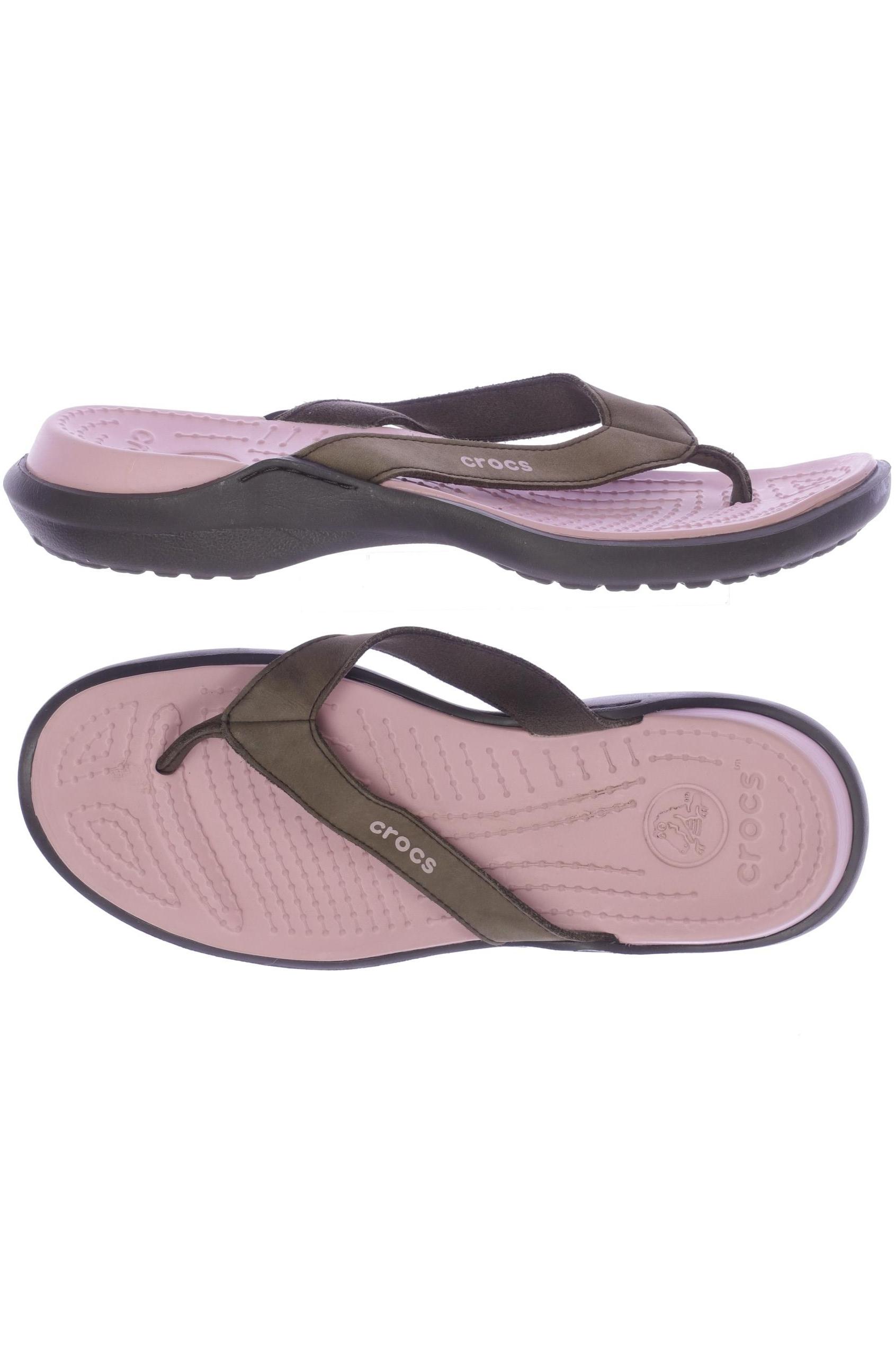 

Crocs Damen Sandale, braun, Gr. 10