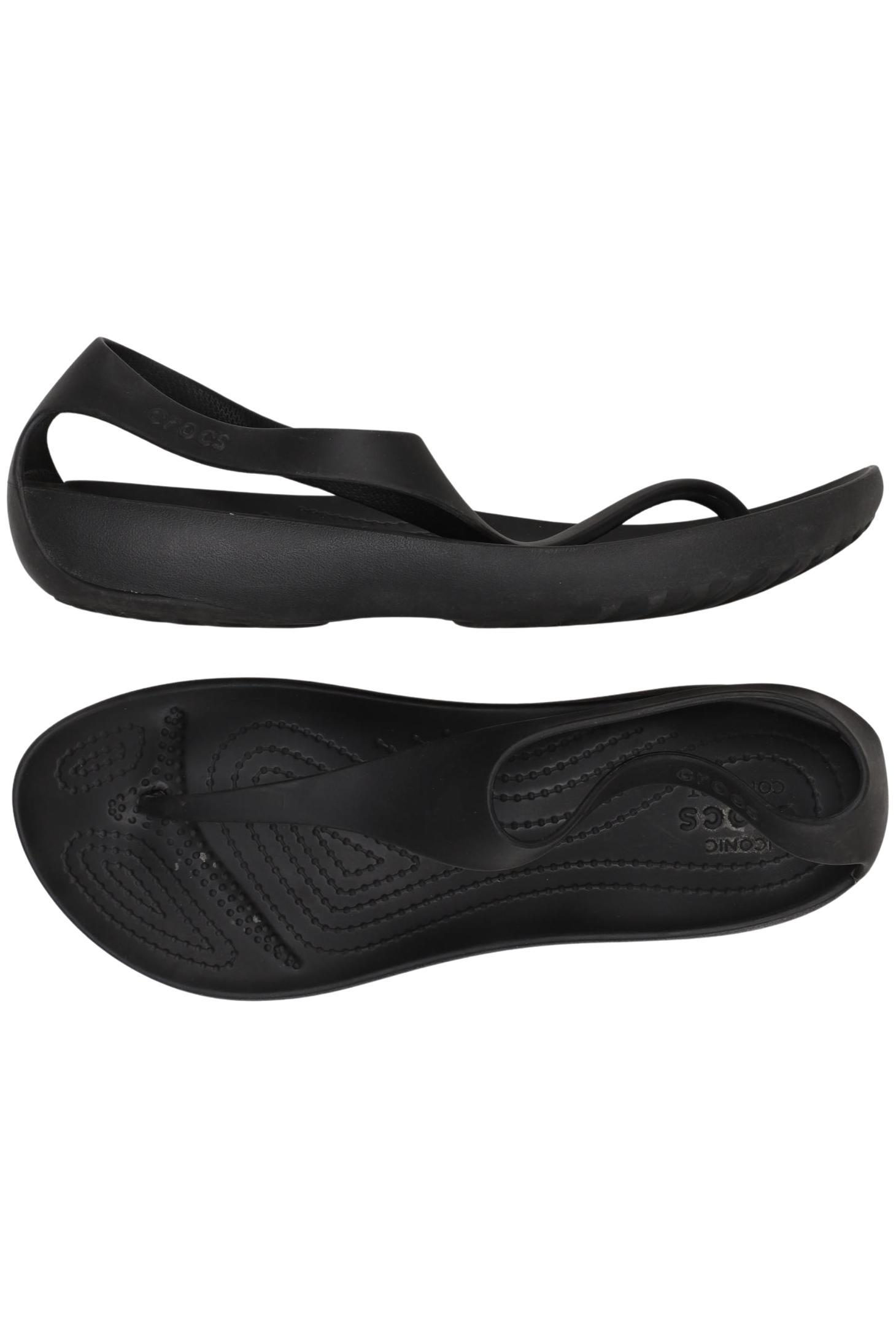 

Crocs Damen Sandale, schwarz, Gr. 8