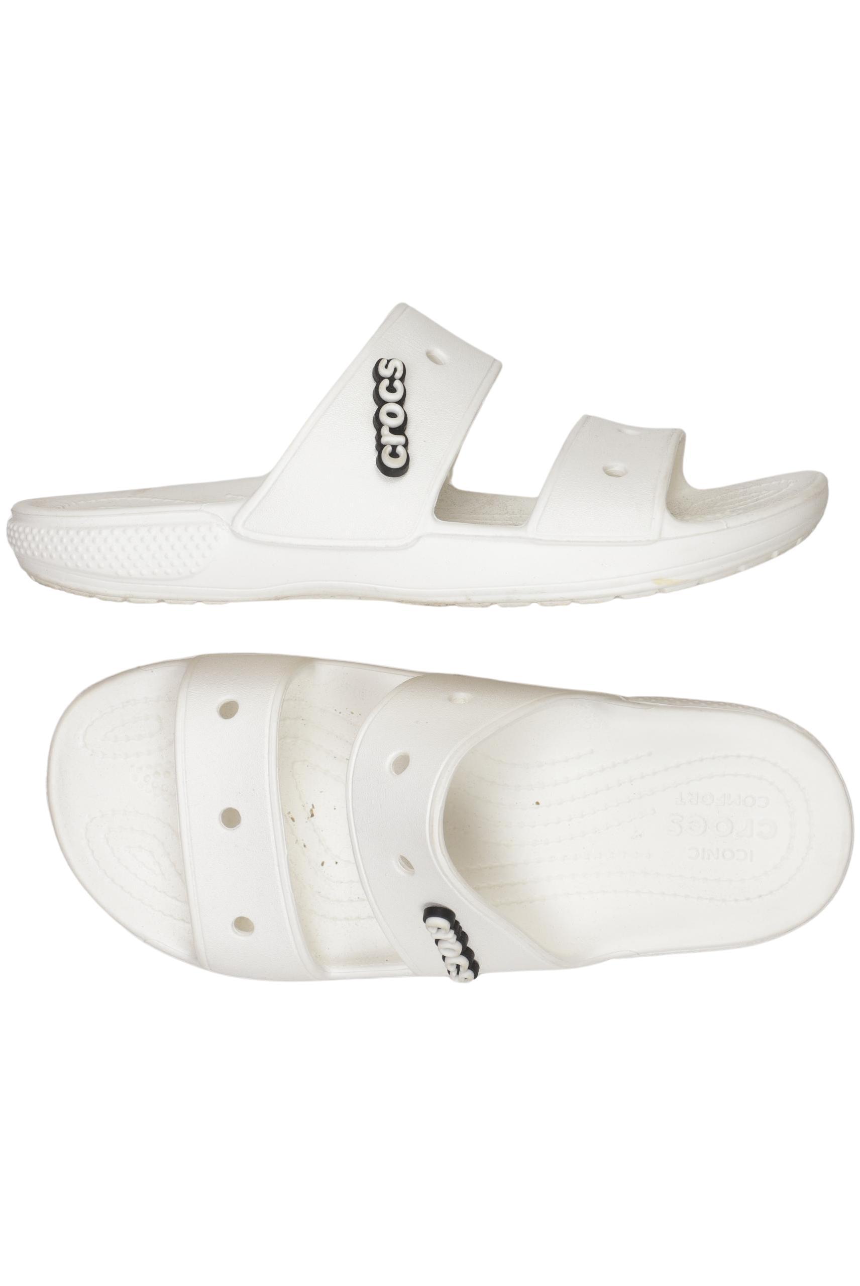 

Crocs Damen Sandale, weiß, Gr. 9