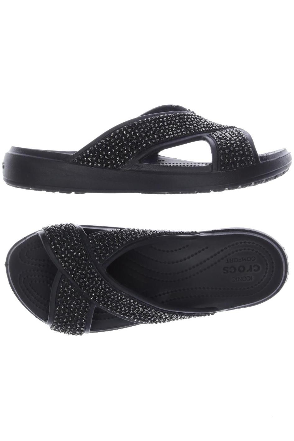 

Crocs Damen Sandale, schwarz, Gr. 10