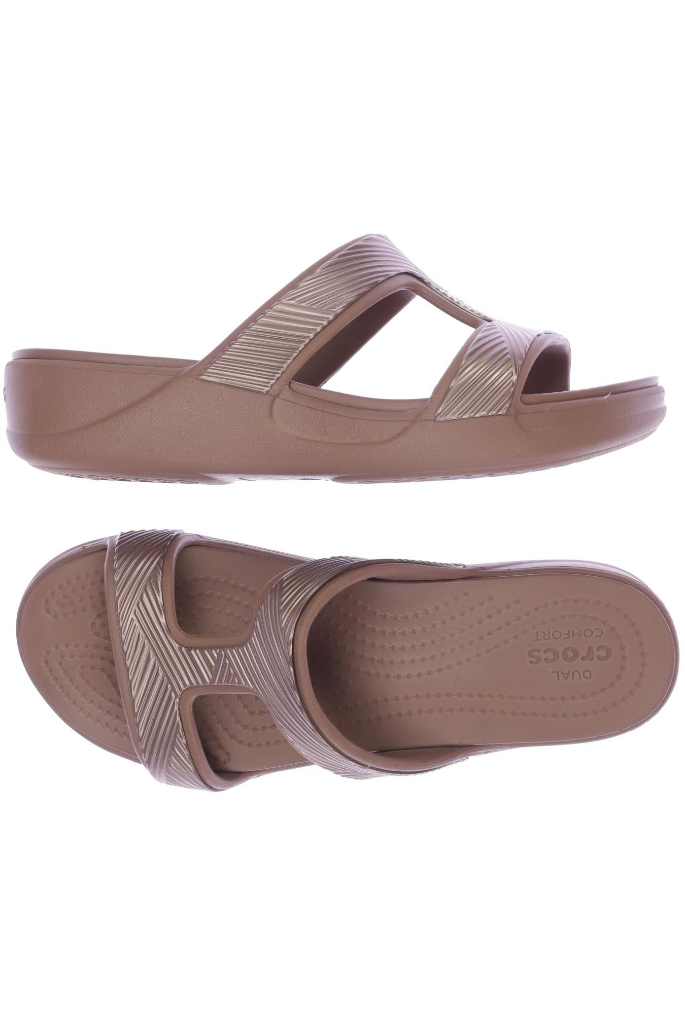 

Crocs Damen Sandale, braun, Gr. 8