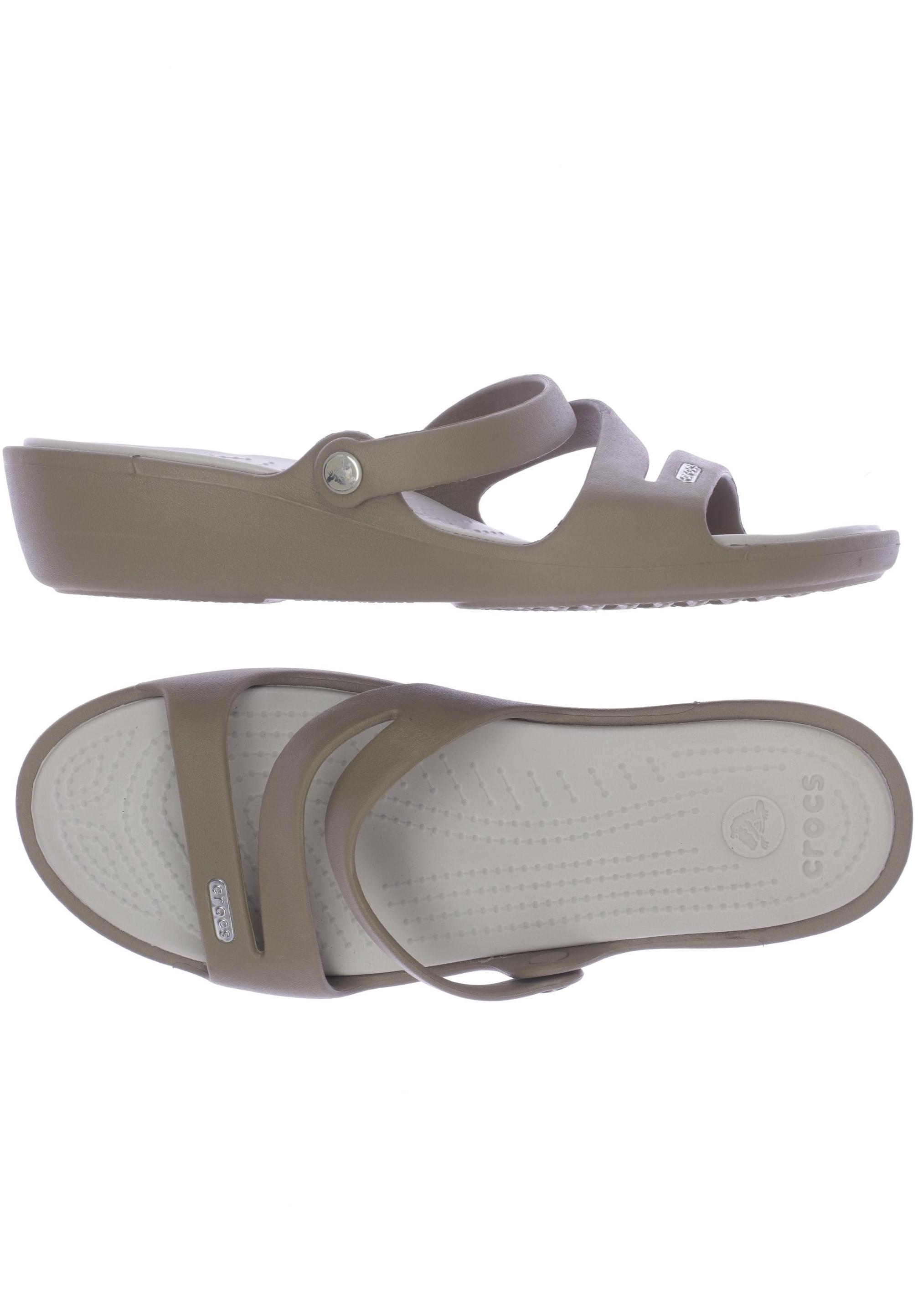 

Crocs Damen Sandale, braun, Gr. 9