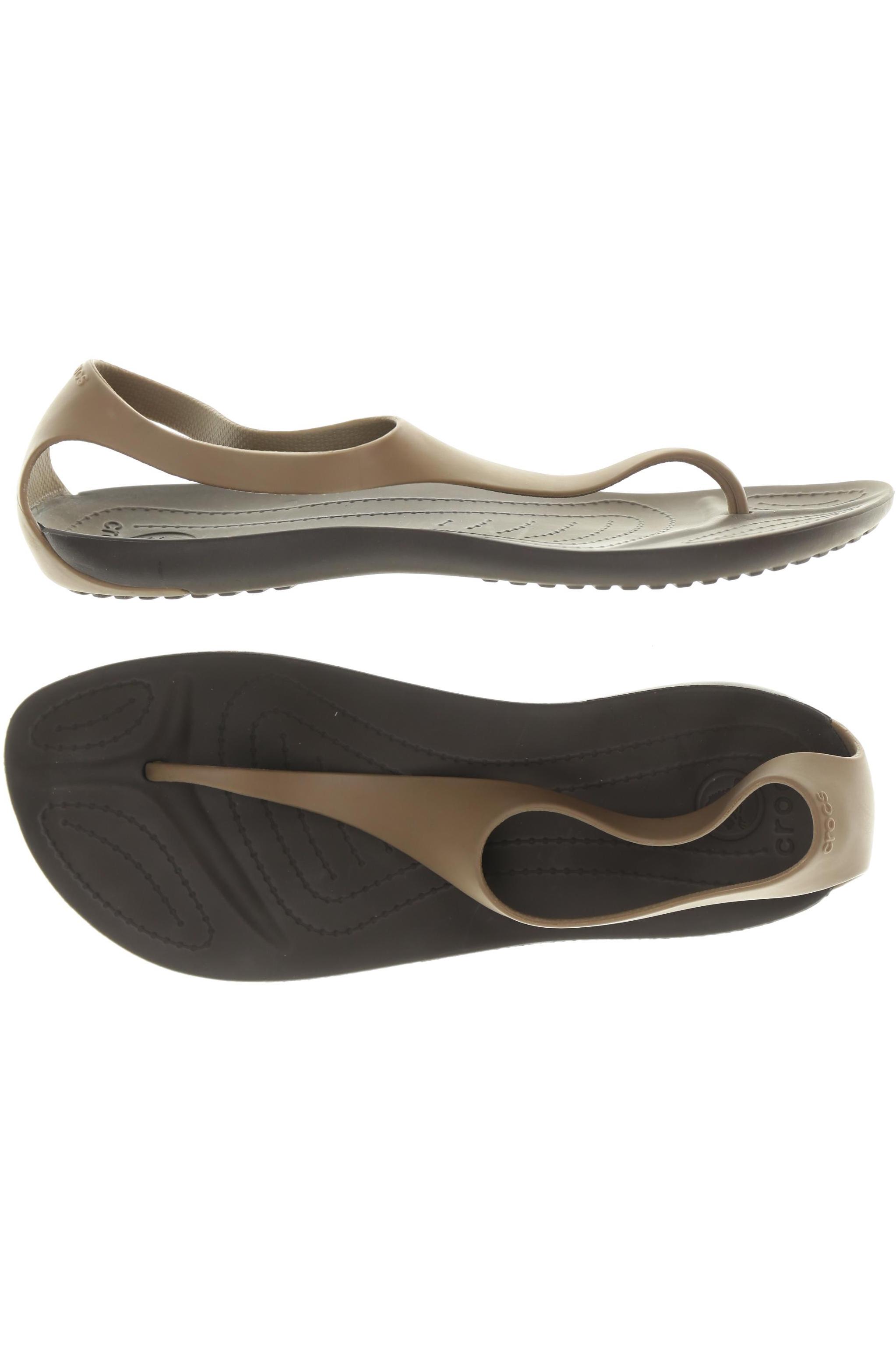 

Crocs Damen Sandale, braun, Gr. 9