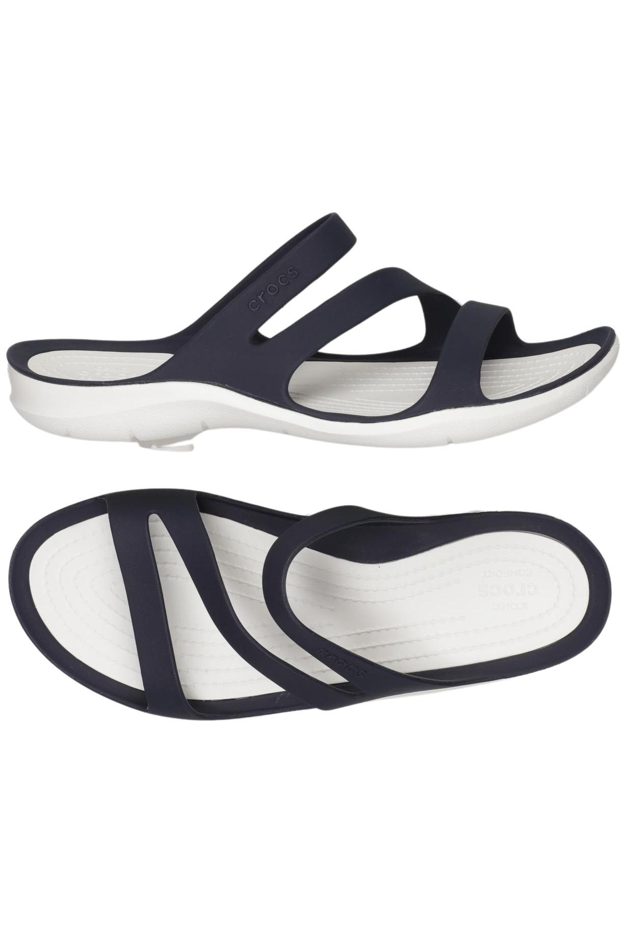 

Crocs Damen Sandale, marineblau, Gr. 7