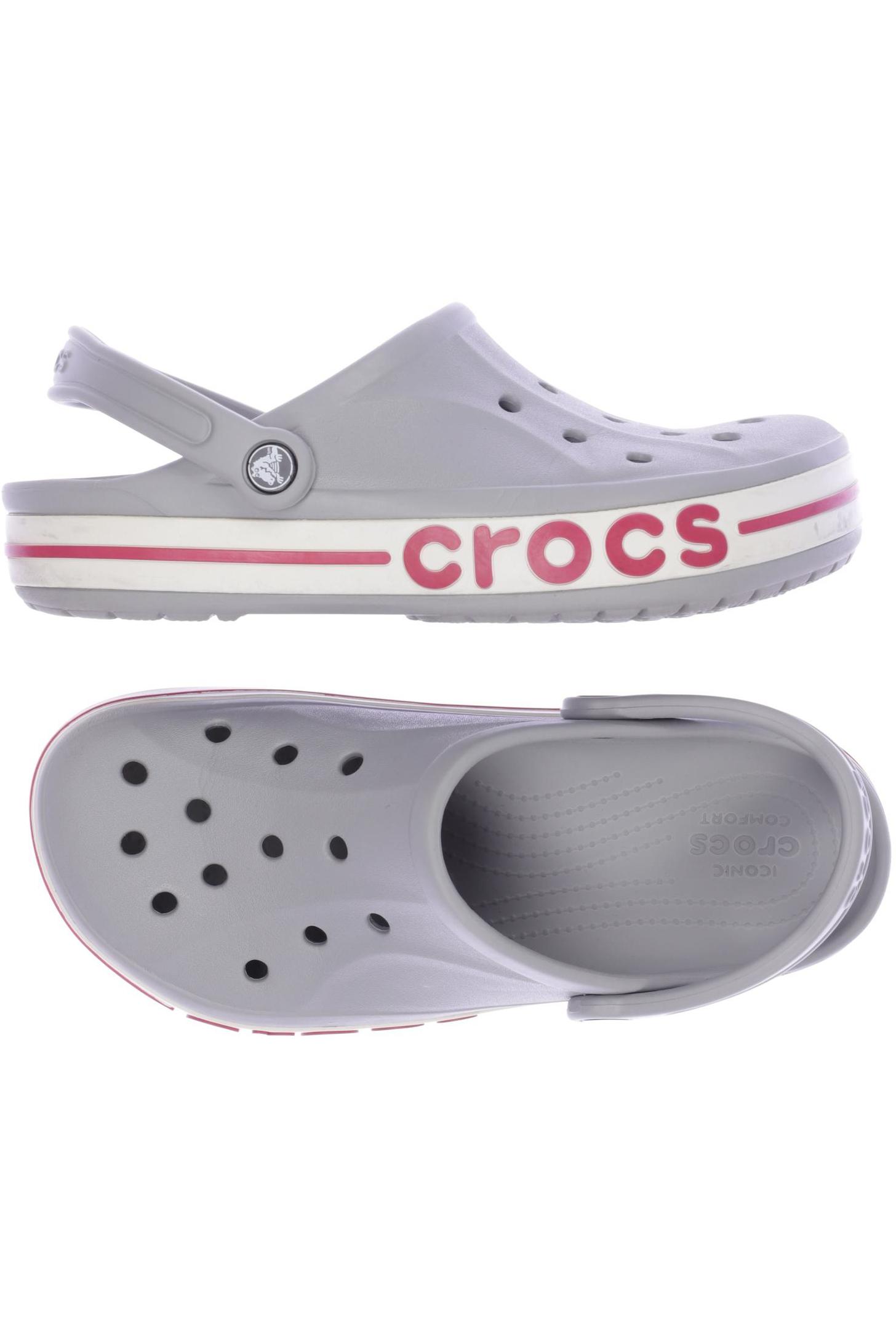 

Crocs Damen Sandale, grau, Gr. 10