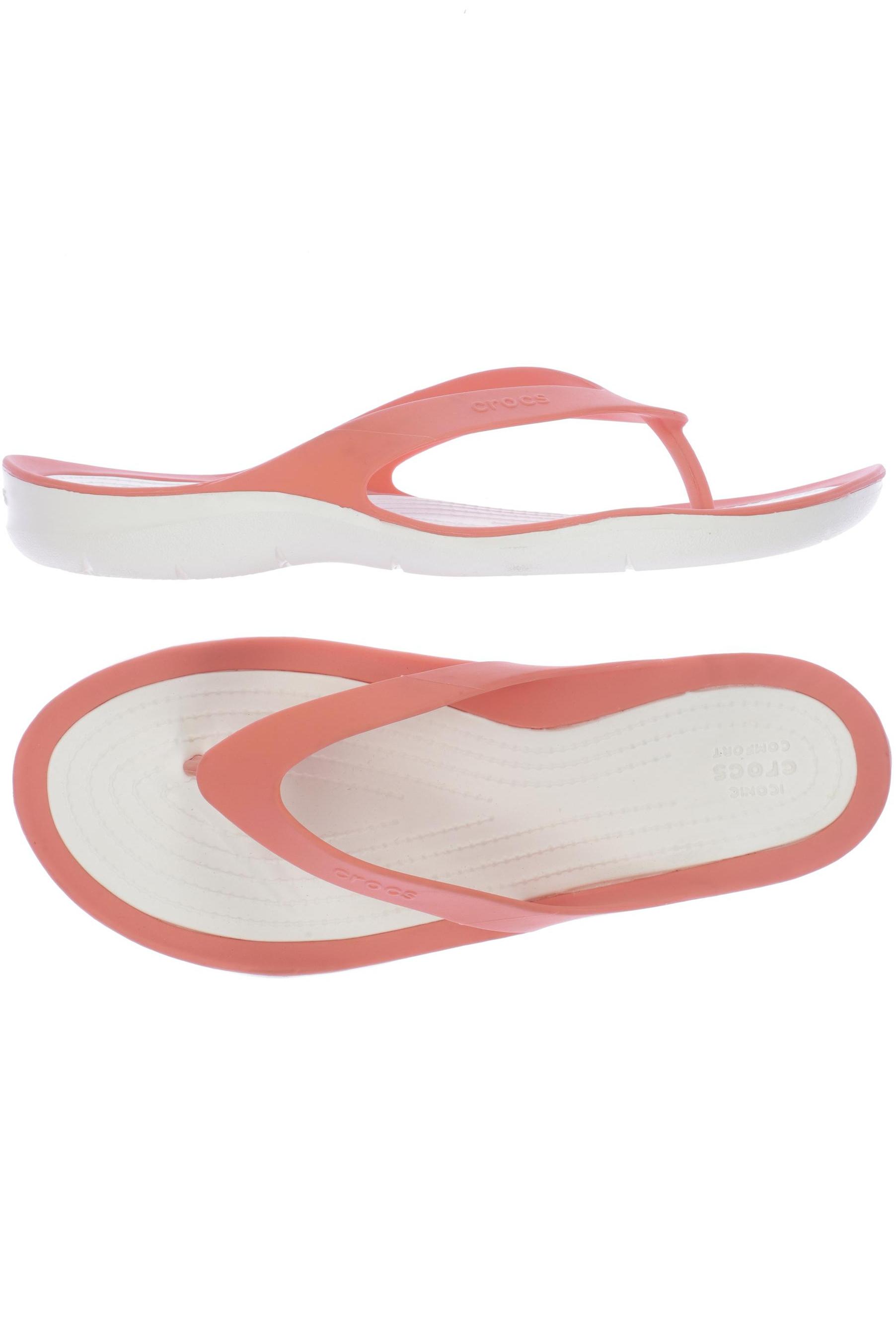 

Crocs Damen Sandale, orange, Gr. 10