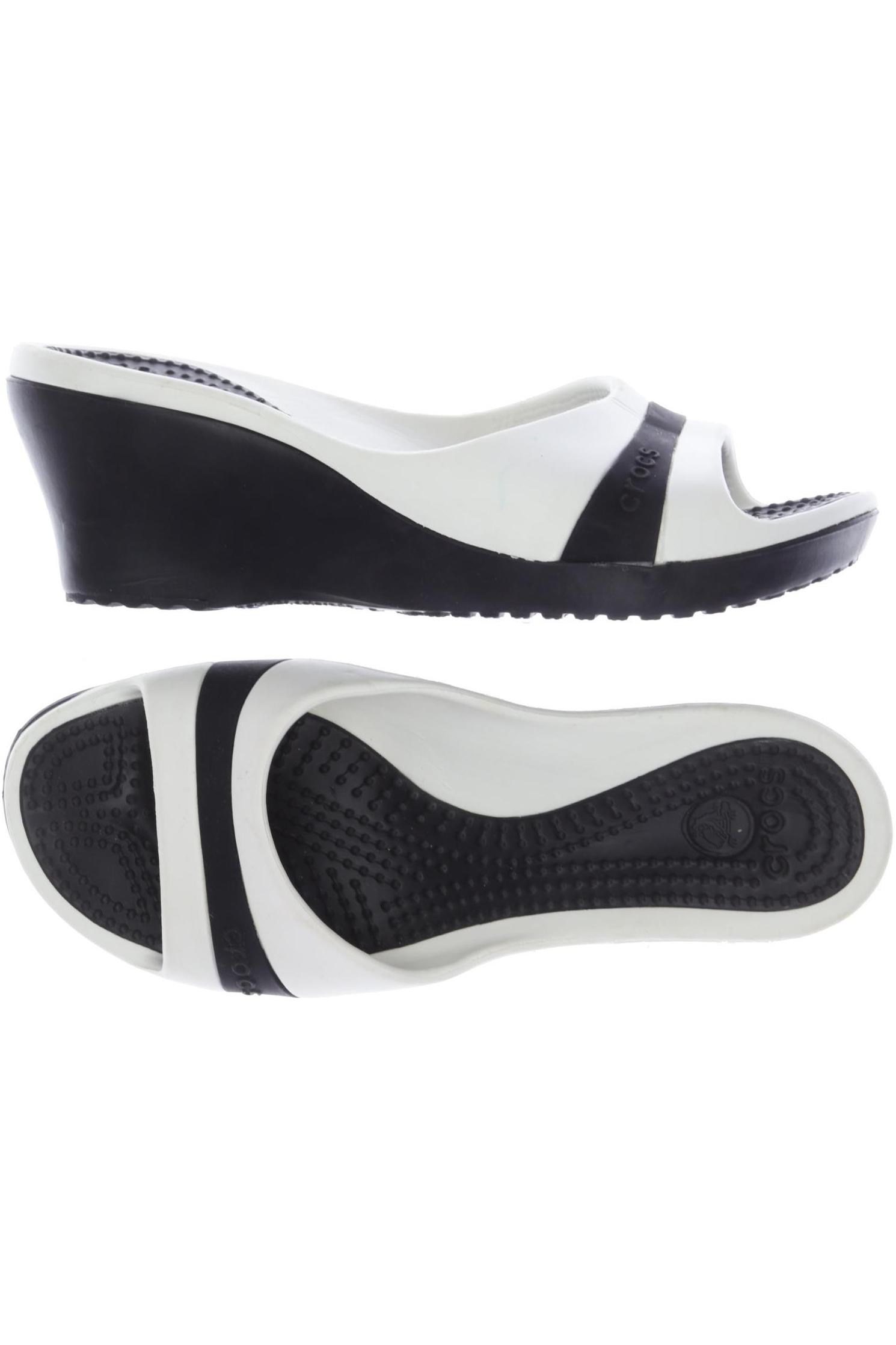 

Crocs Damen Sandale, weiß, Gr. 9