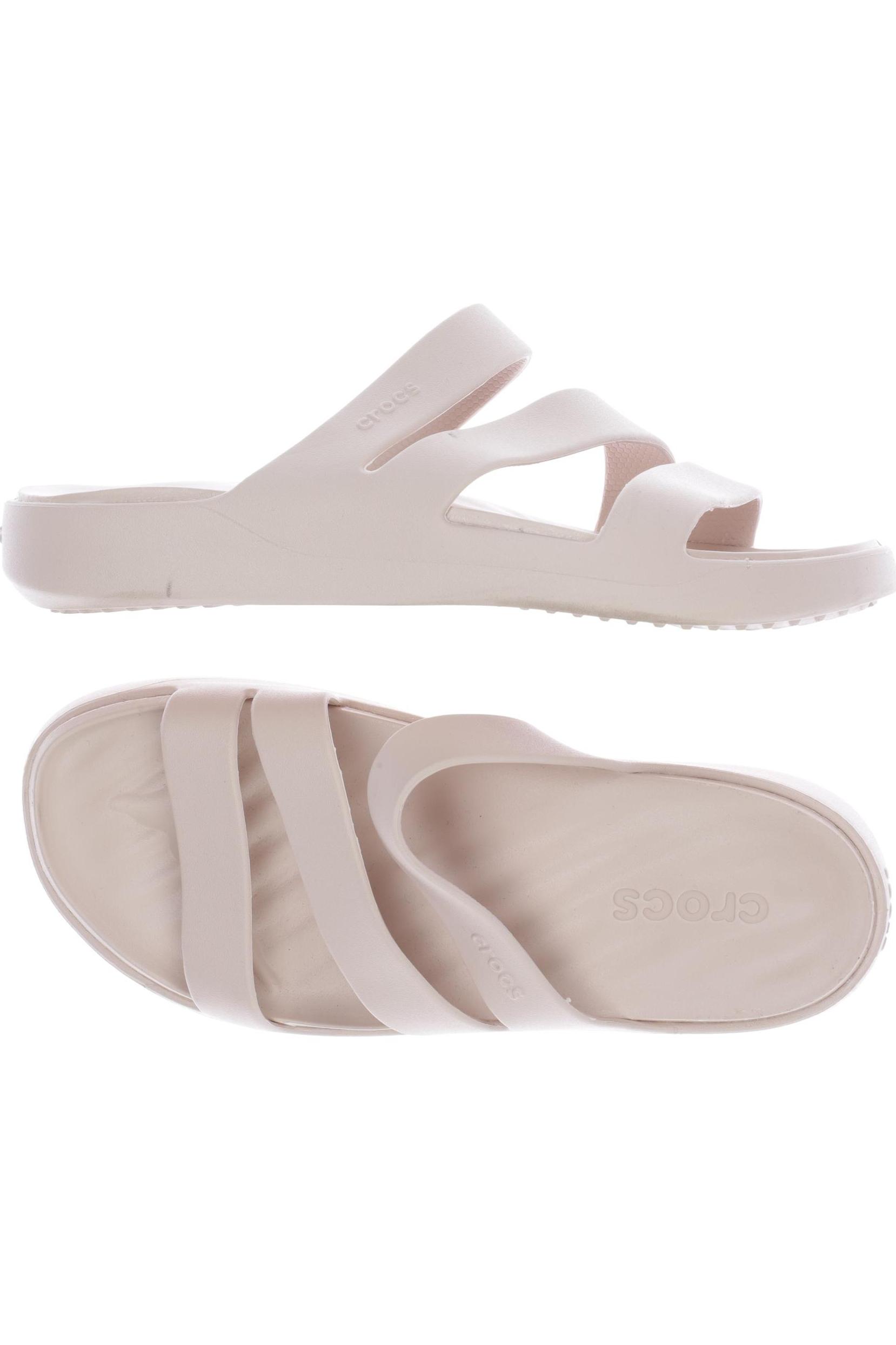 

Crocs Damen Sandale, beige, Gr. 6