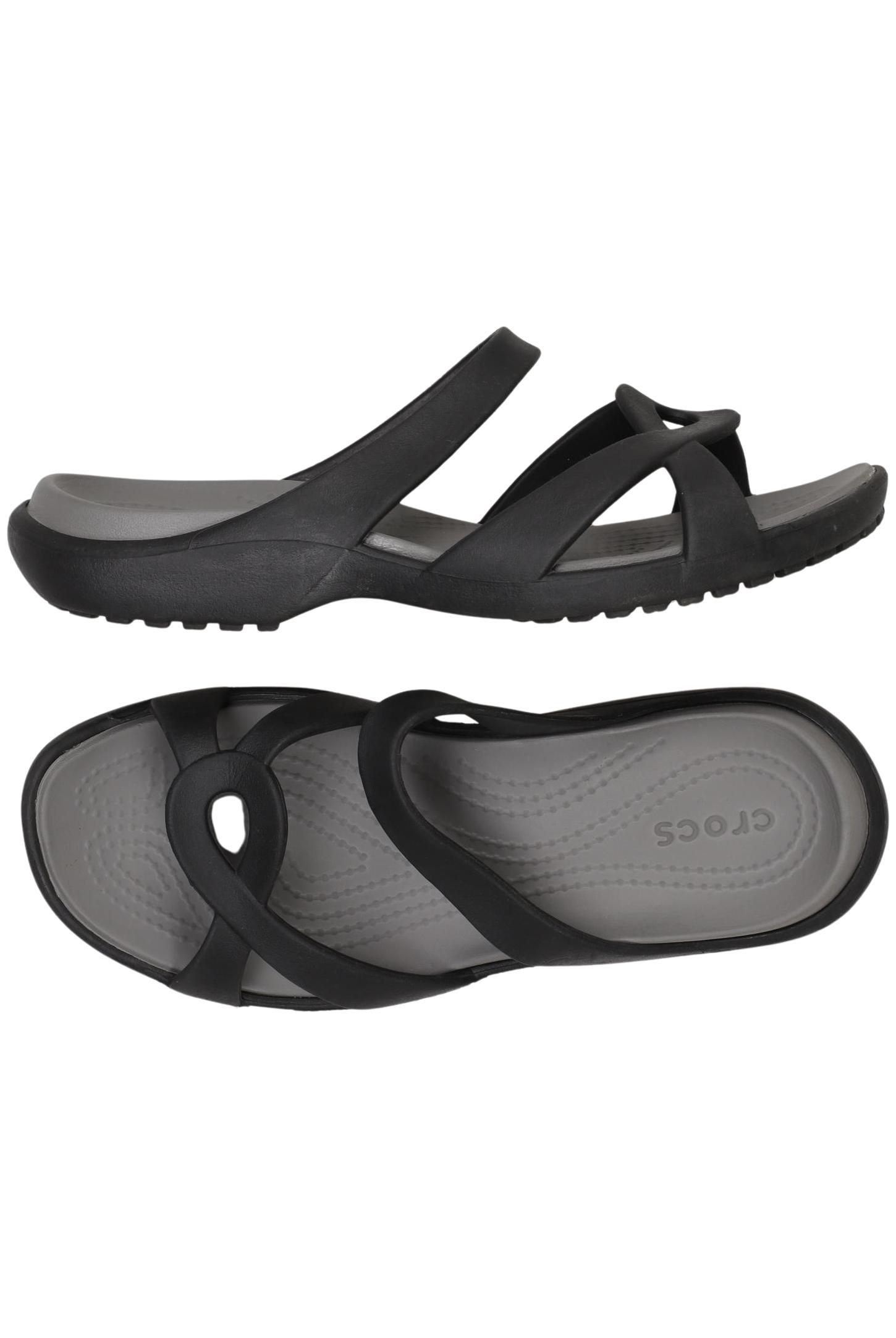 

Crocs Damen Sandale, schwarz, Gr. 7