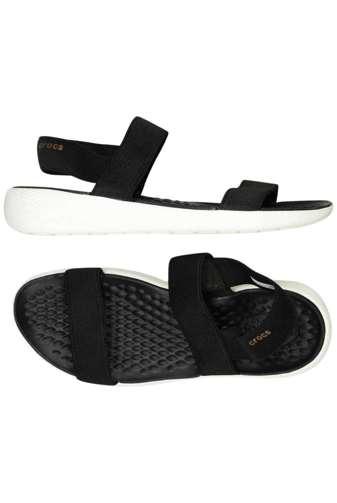 

Crocs Damen Sandale, schwarz, Gr. 8