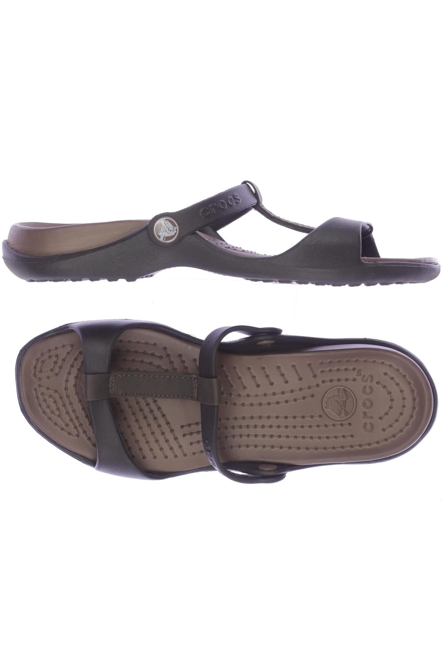 

Crocs Damen Sandale, braun, Gr. 9