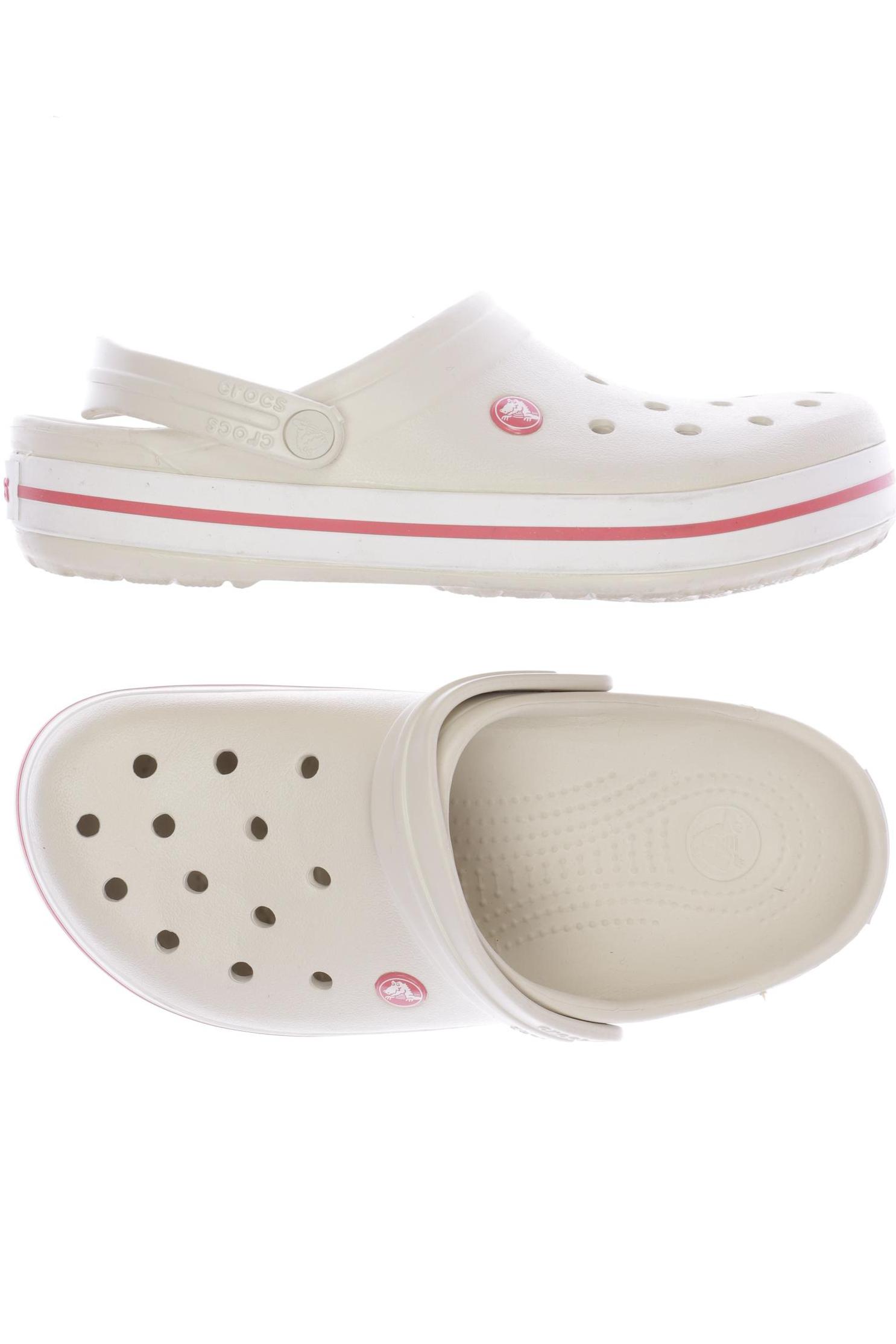 

Crocs Damen Sandale, cremeweiß