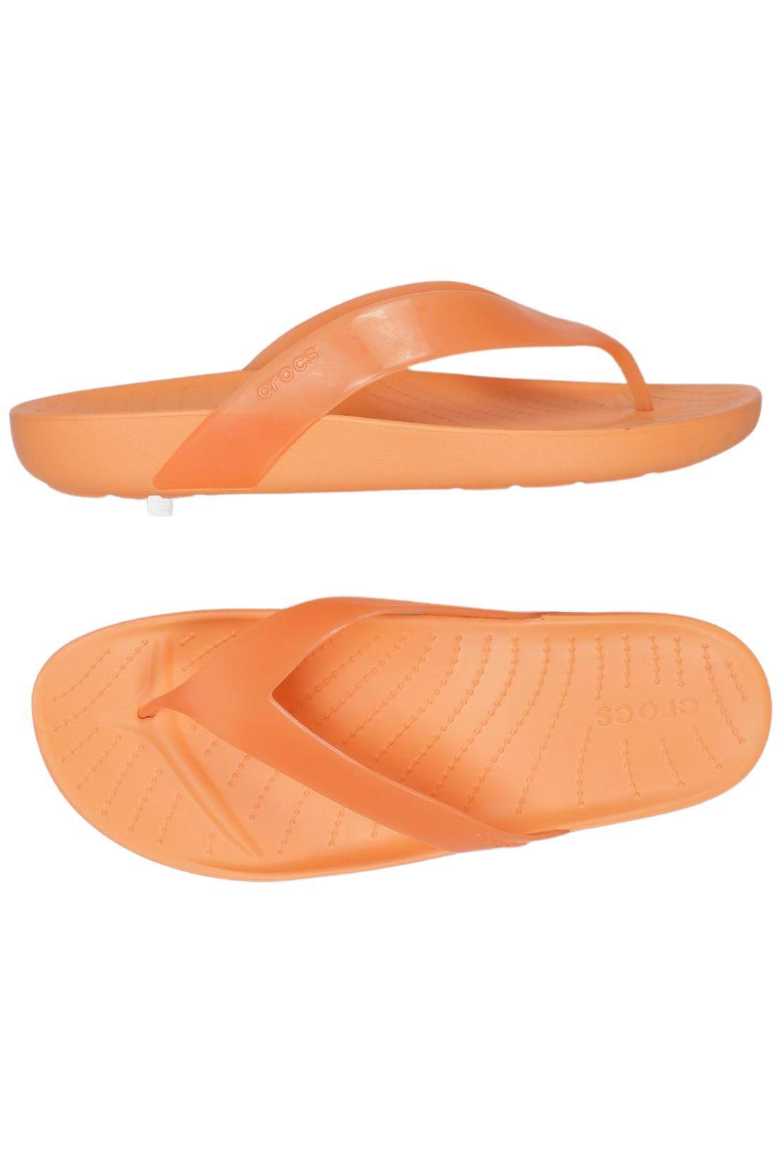 

Crocs Damen Sandale, orange, Gr. 9