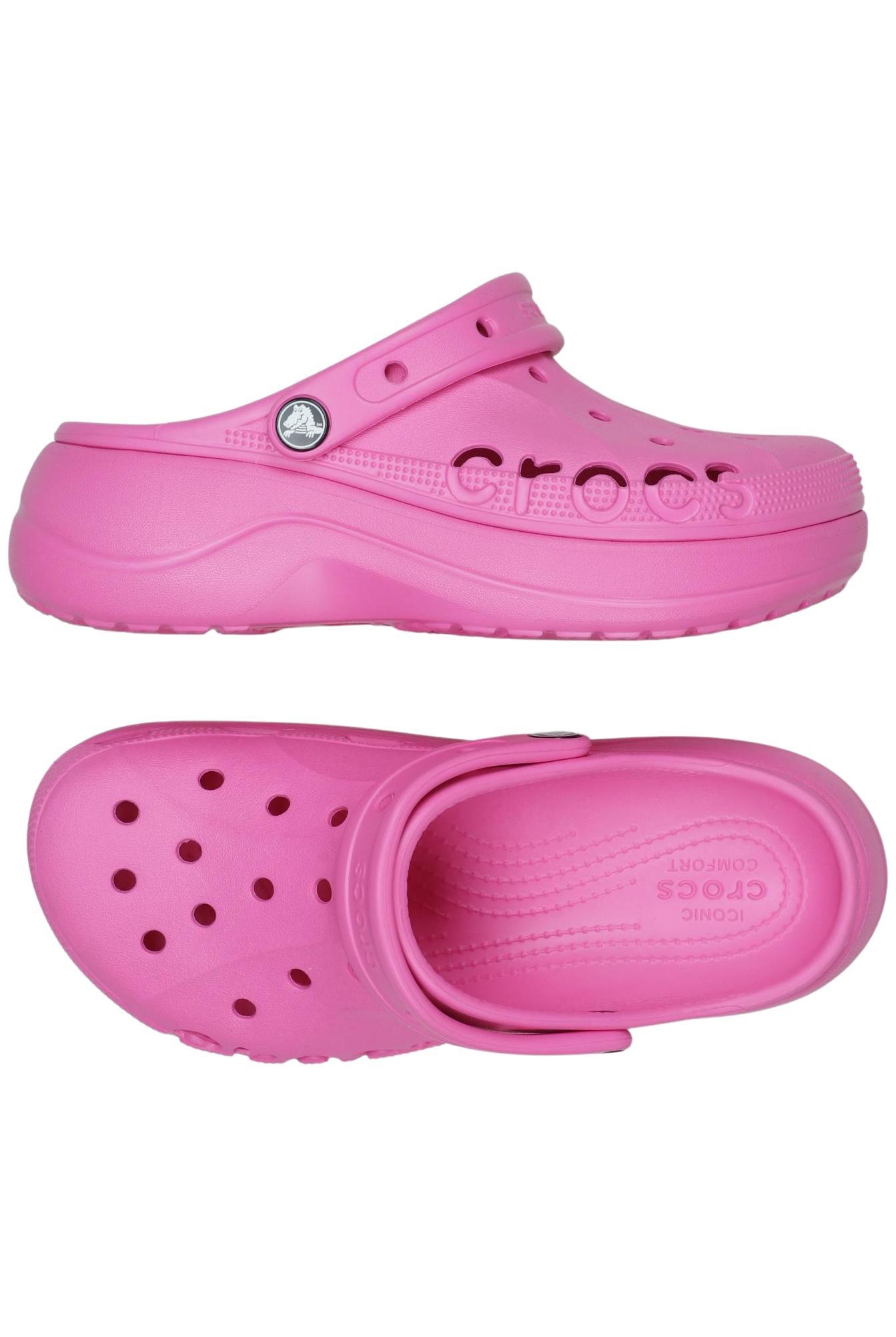 

Crocs Damen Sandale, pink, Gr. 7