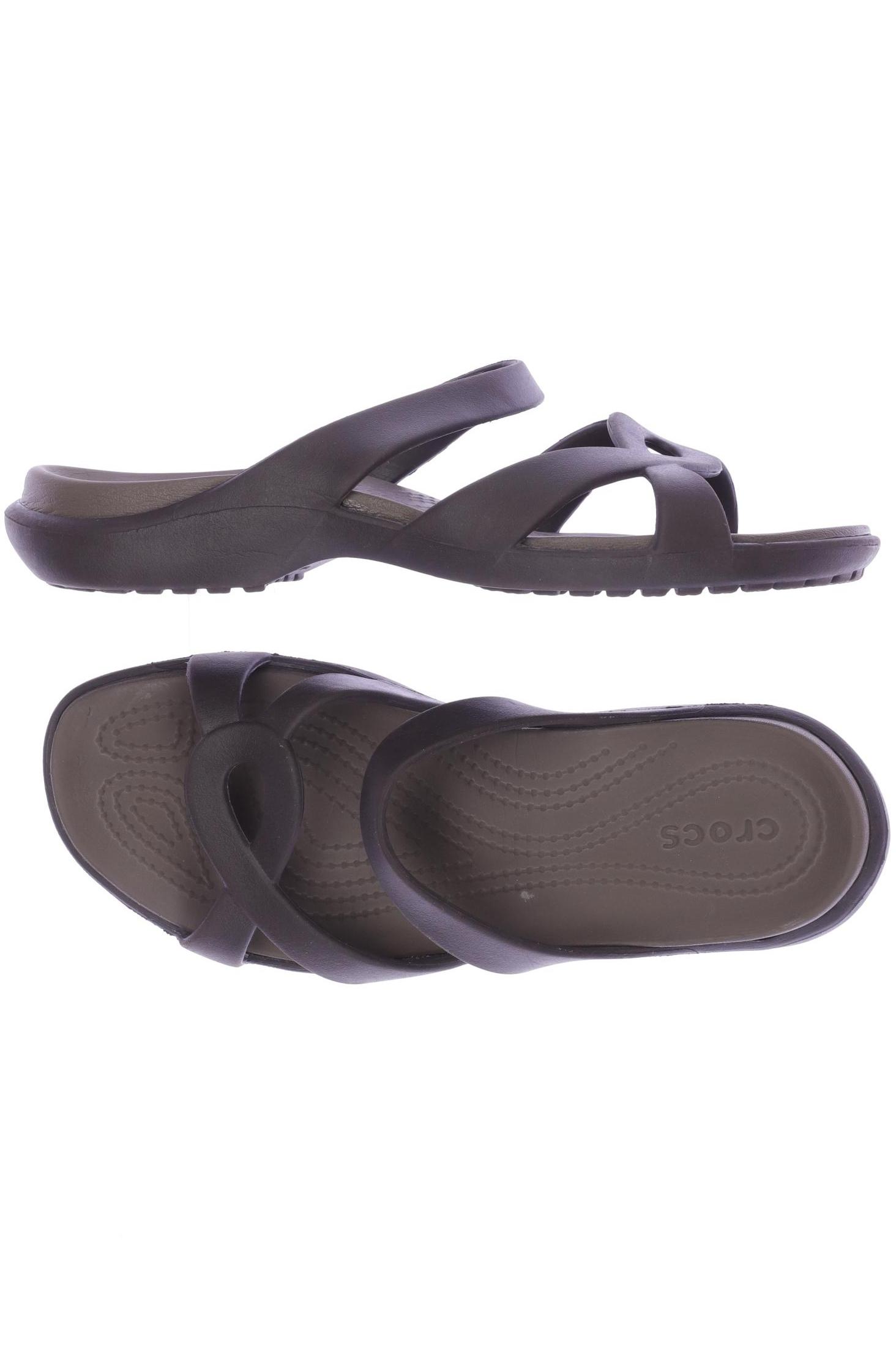 

Crocs Damen Sandale, braun, Gr. 9