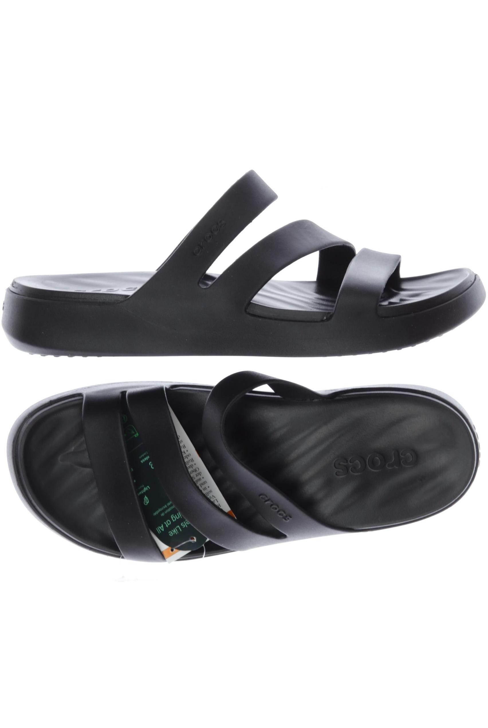 

Crocs Damen Sandale, schwarz, Gr. 10