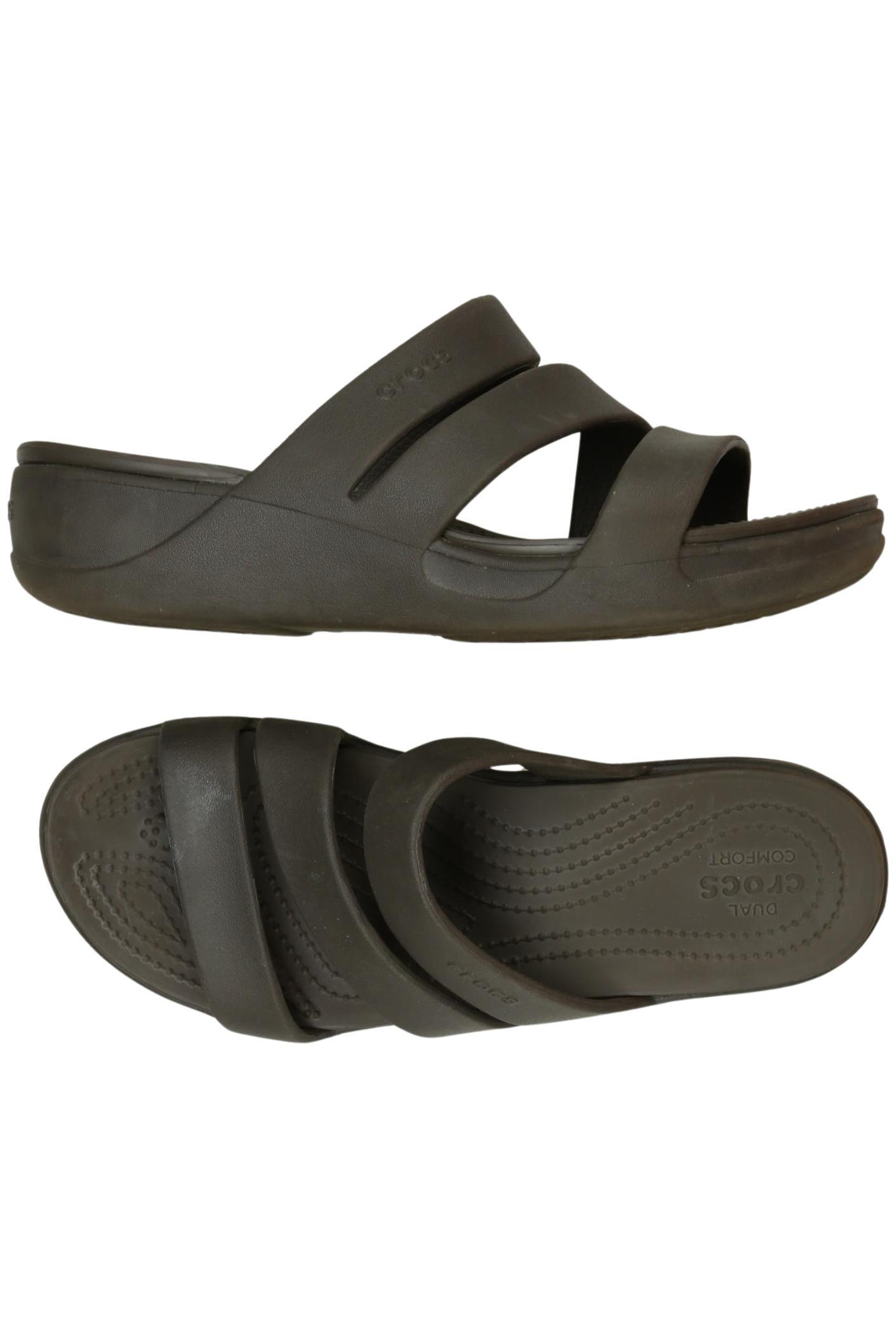 

Crocs Damen Sandale, braun, Gr. 9