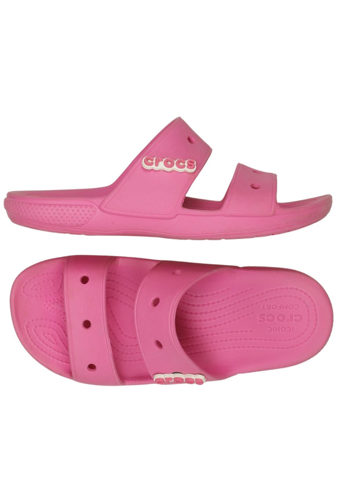 

Crocs Damen Sandale, pink, Gr. 7