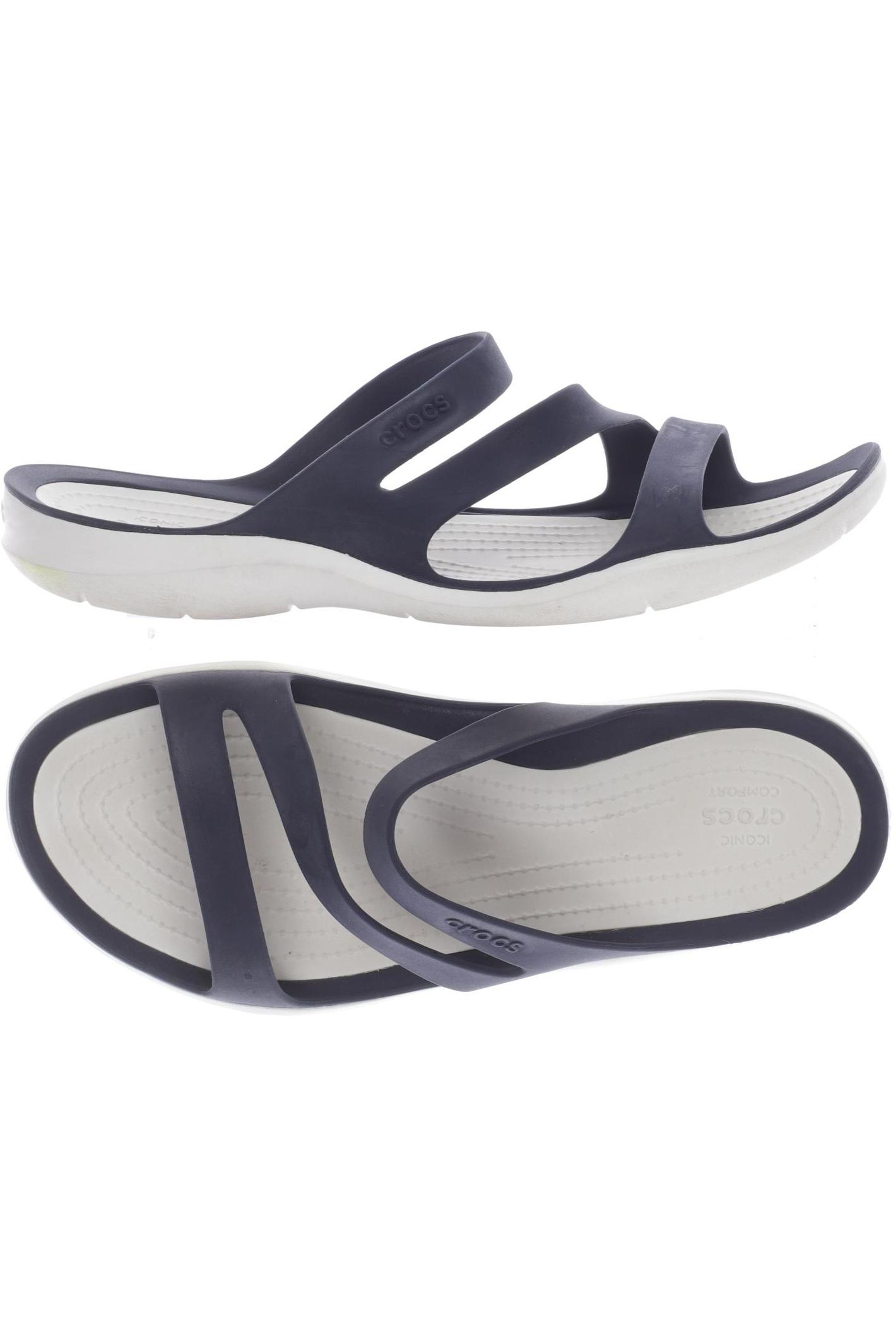 

Crocs Damen Sandale, marineblau, Gr. 9