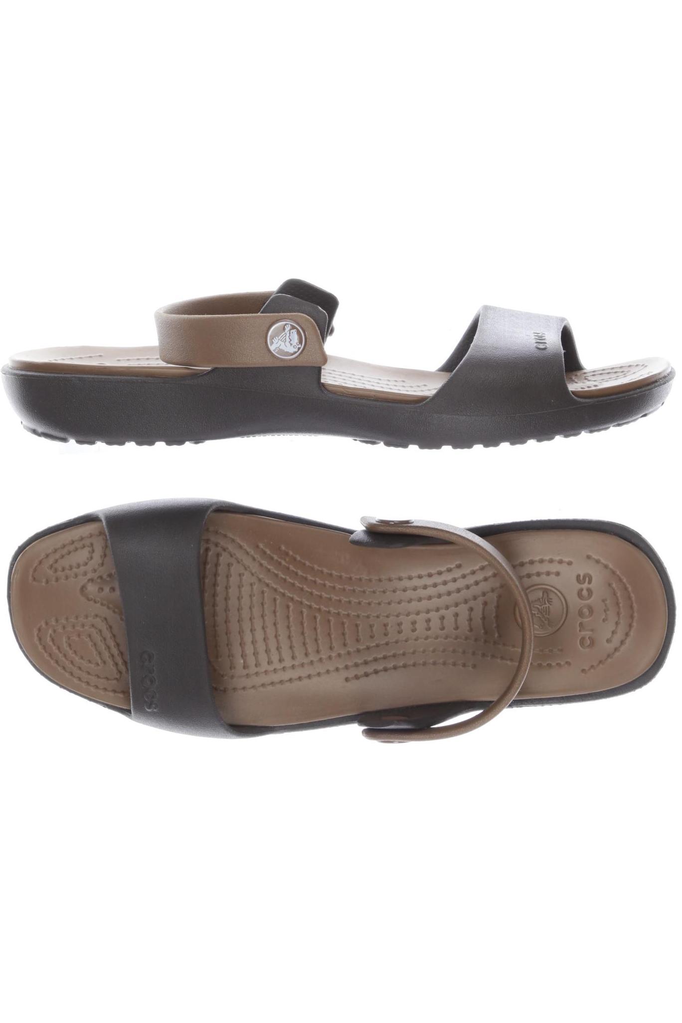 

Crocs Damen Sandale, braun, Gr. 10