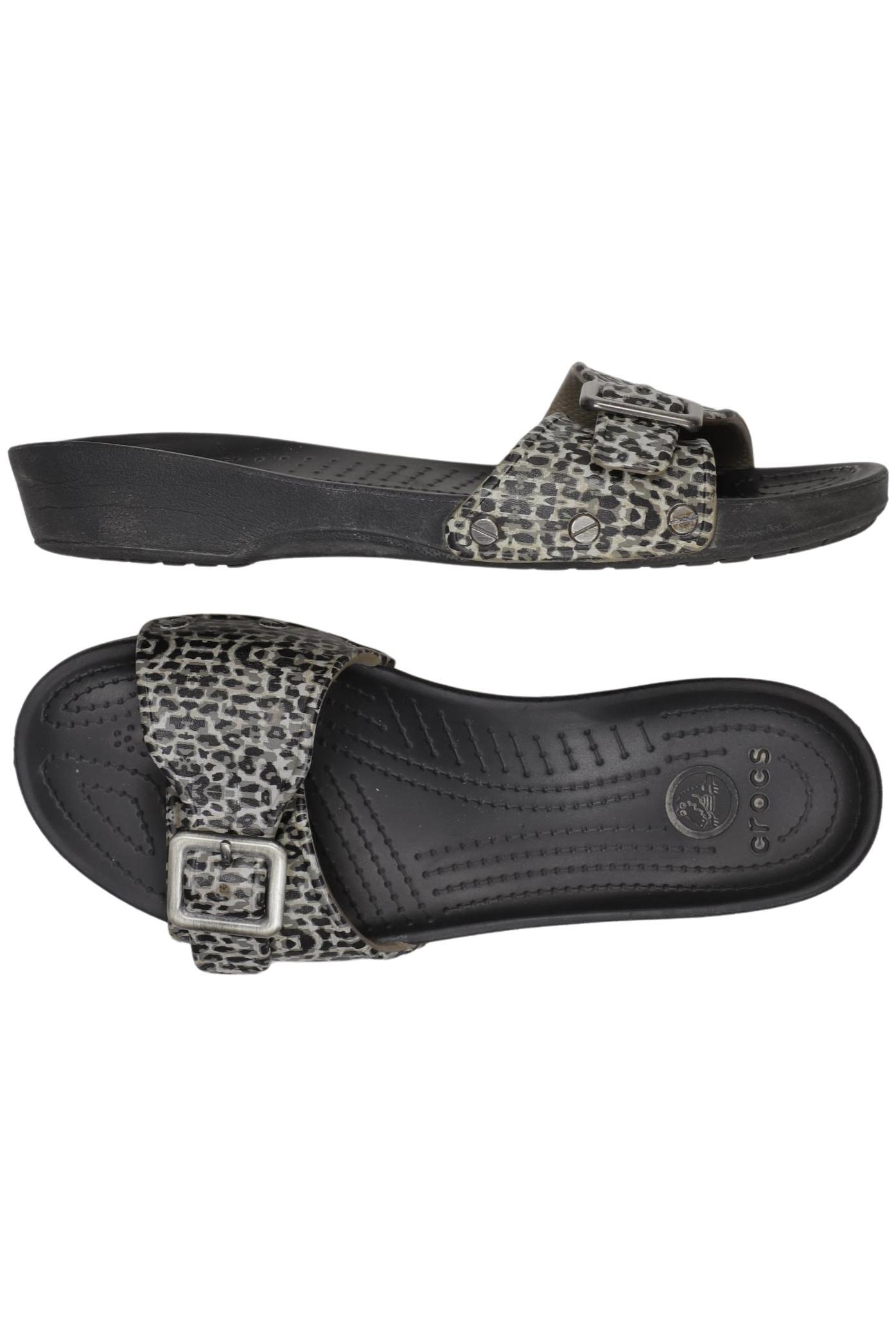 

Crocs Damen Sandale, grau, Gr. 8