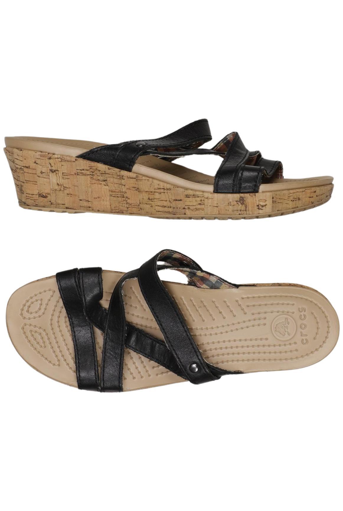 

Crocs Damen Sandale, schwarz, Gr. 7