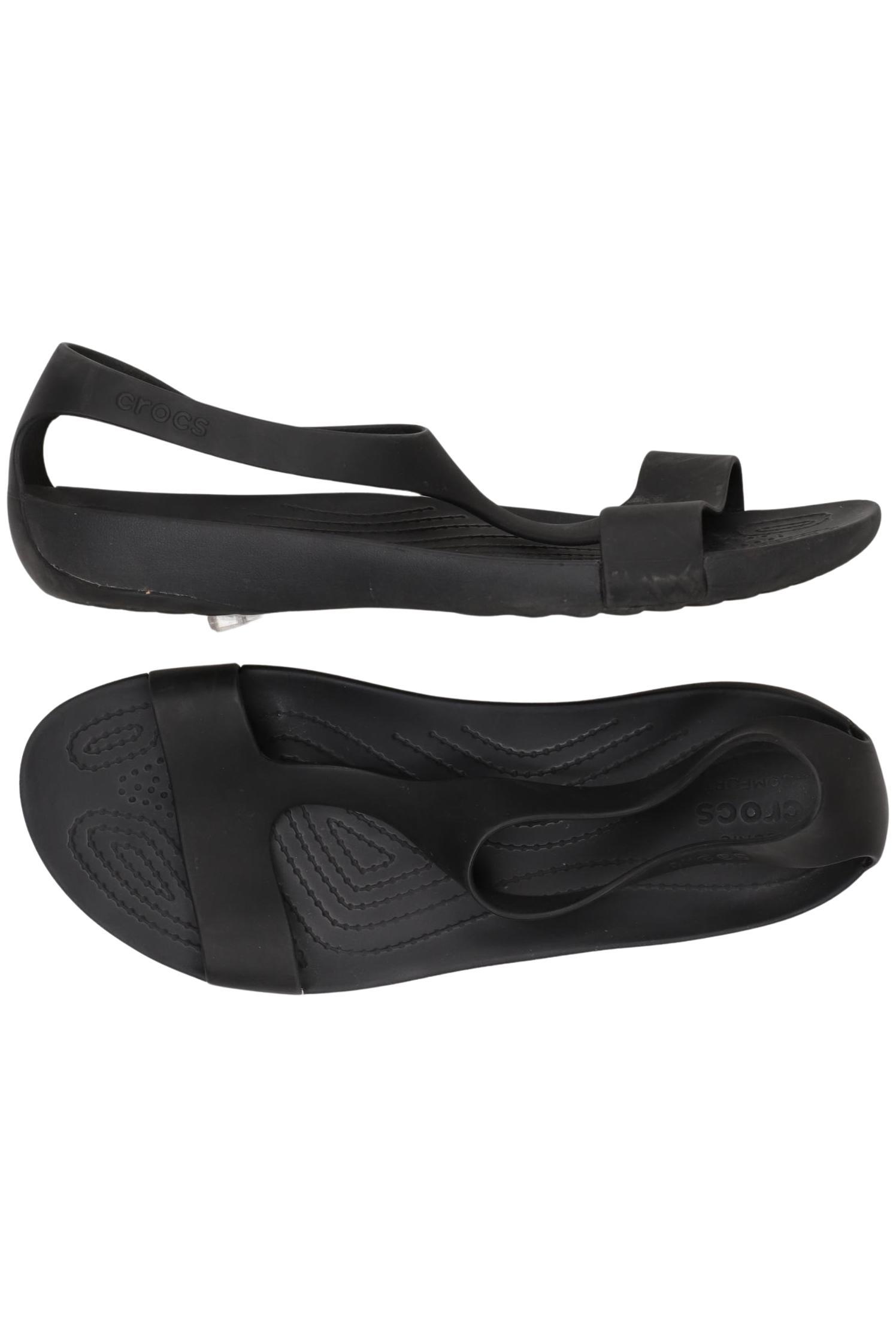 

Crocs Damen Sandale, schwarz, Gr. 10