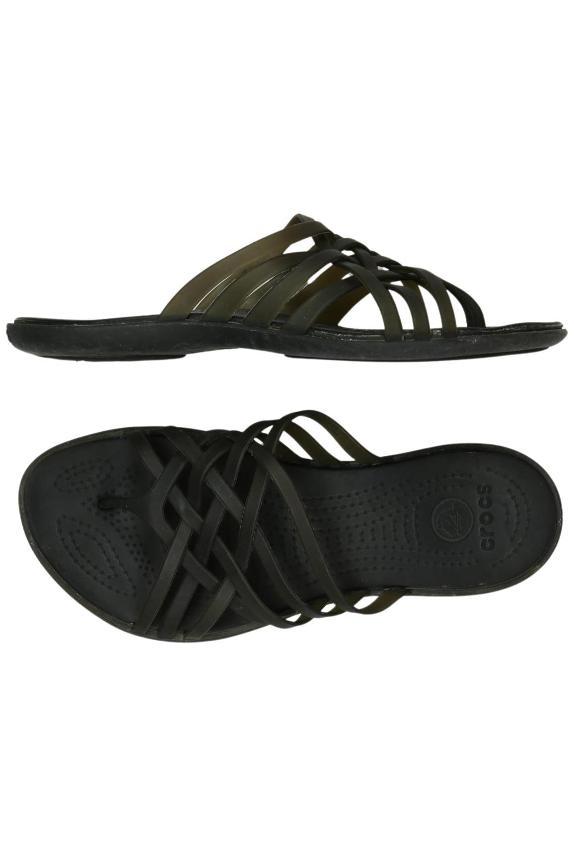 

Crocs Damen Sandale, schwarz, Gr. 5