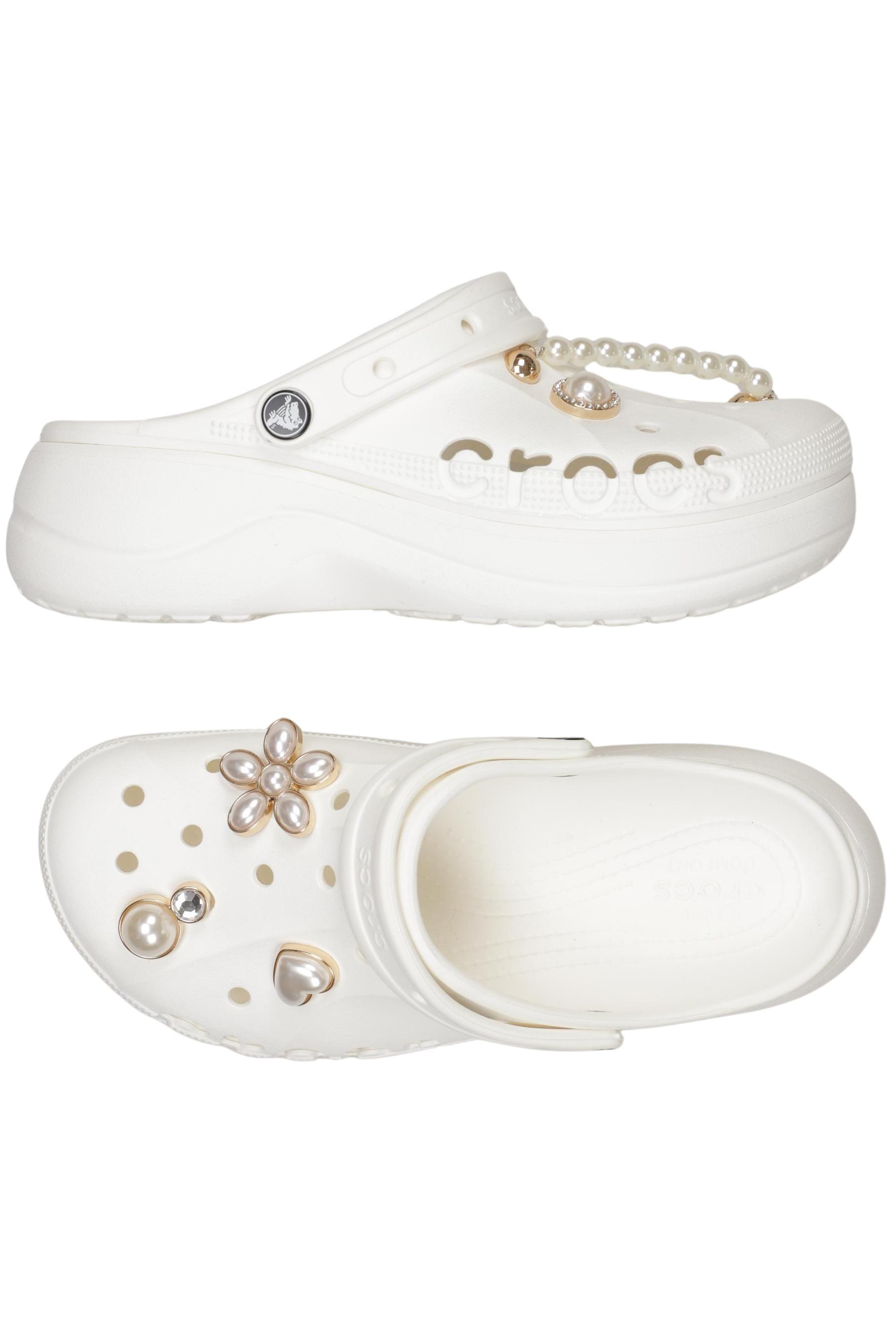 

Crocs Damen Sandale, weiß, Gr. 9