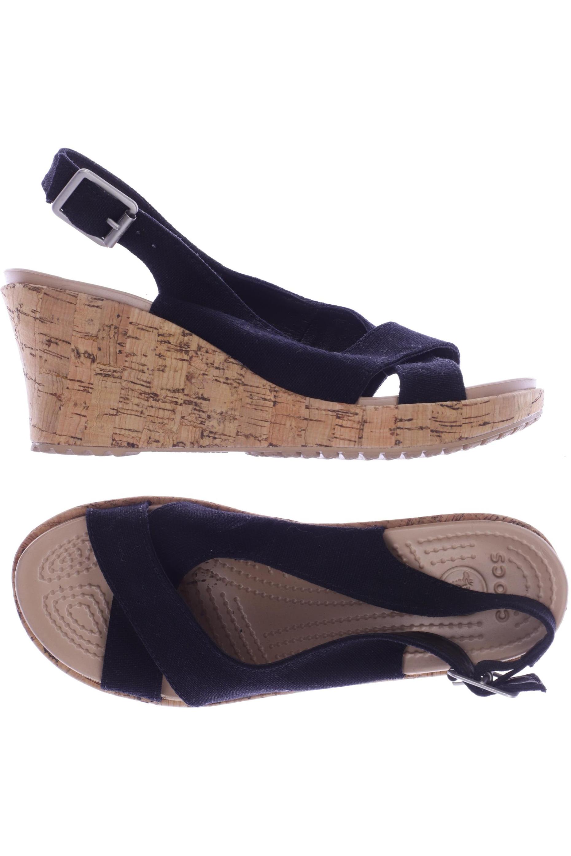 

Crocs Damen Sandale, schwarz