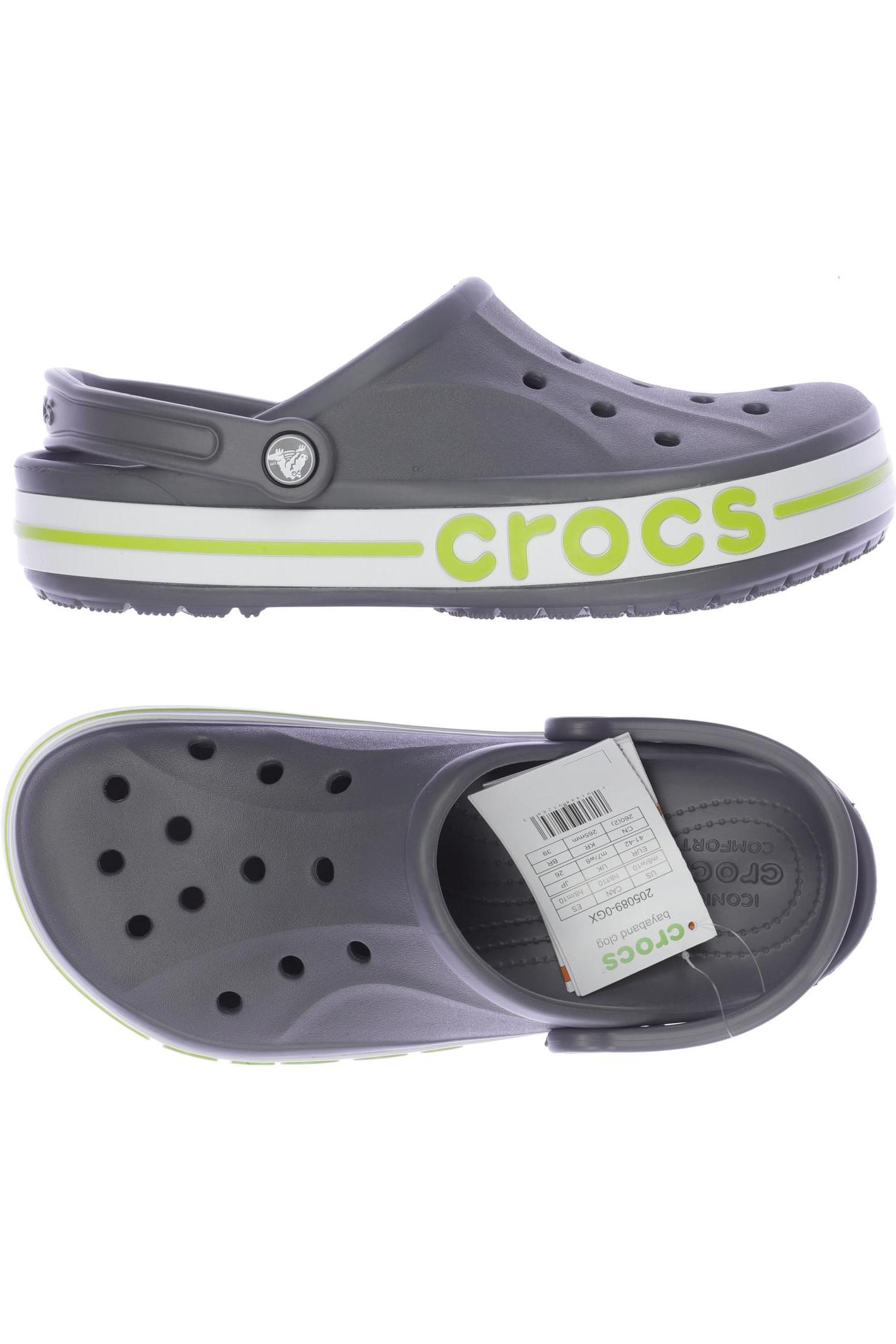 

Crocs Damen Sandale, grau, Gr. 10