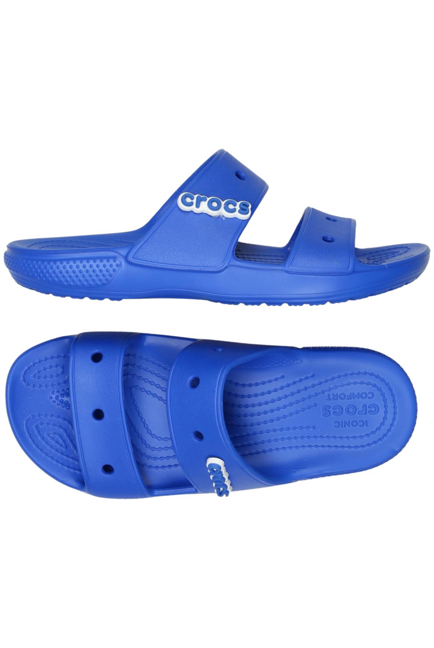 

Crocs Damen Sandale, blau, Gr. 7