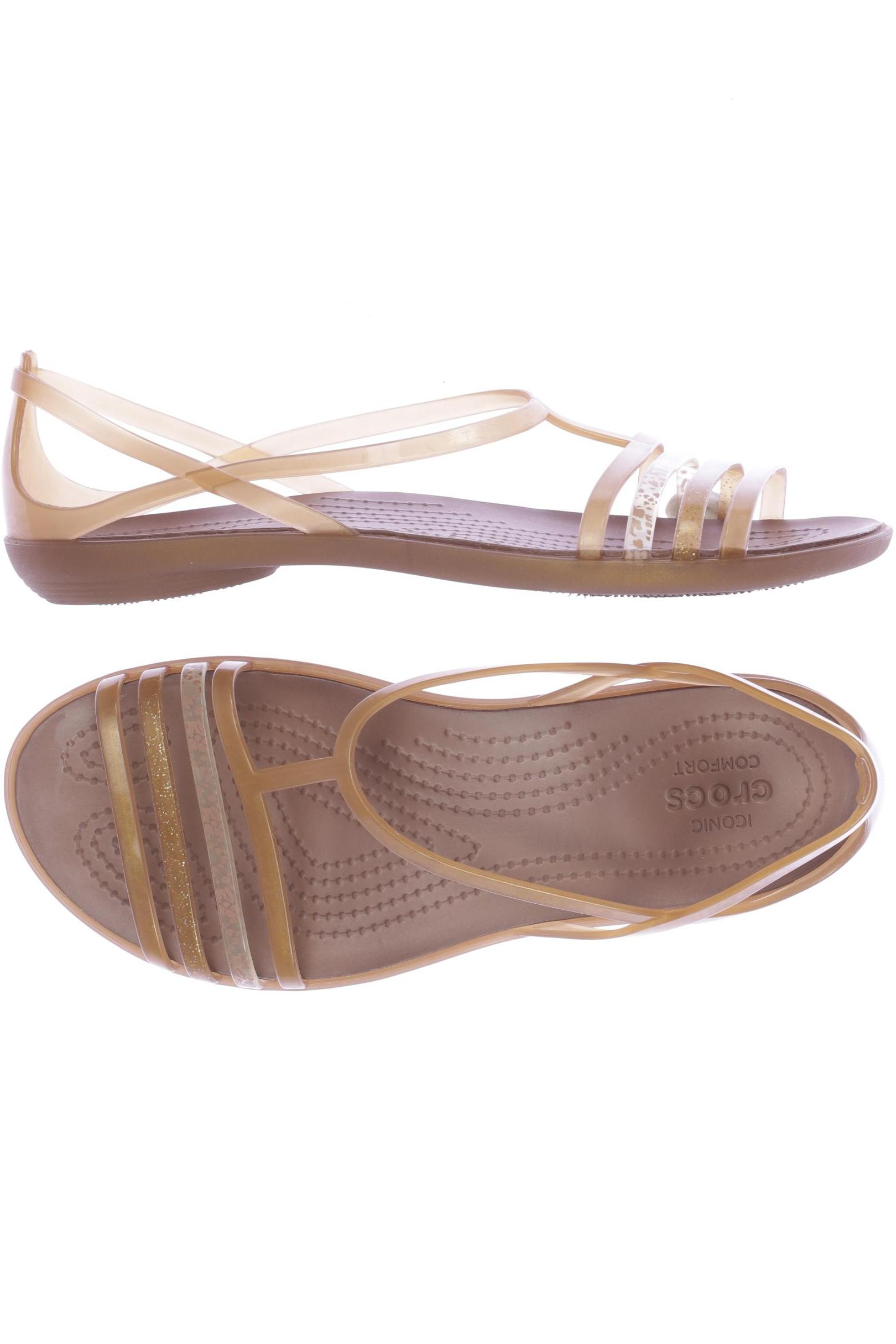 

Crocs Damen Sandale, beige, Gr. 6