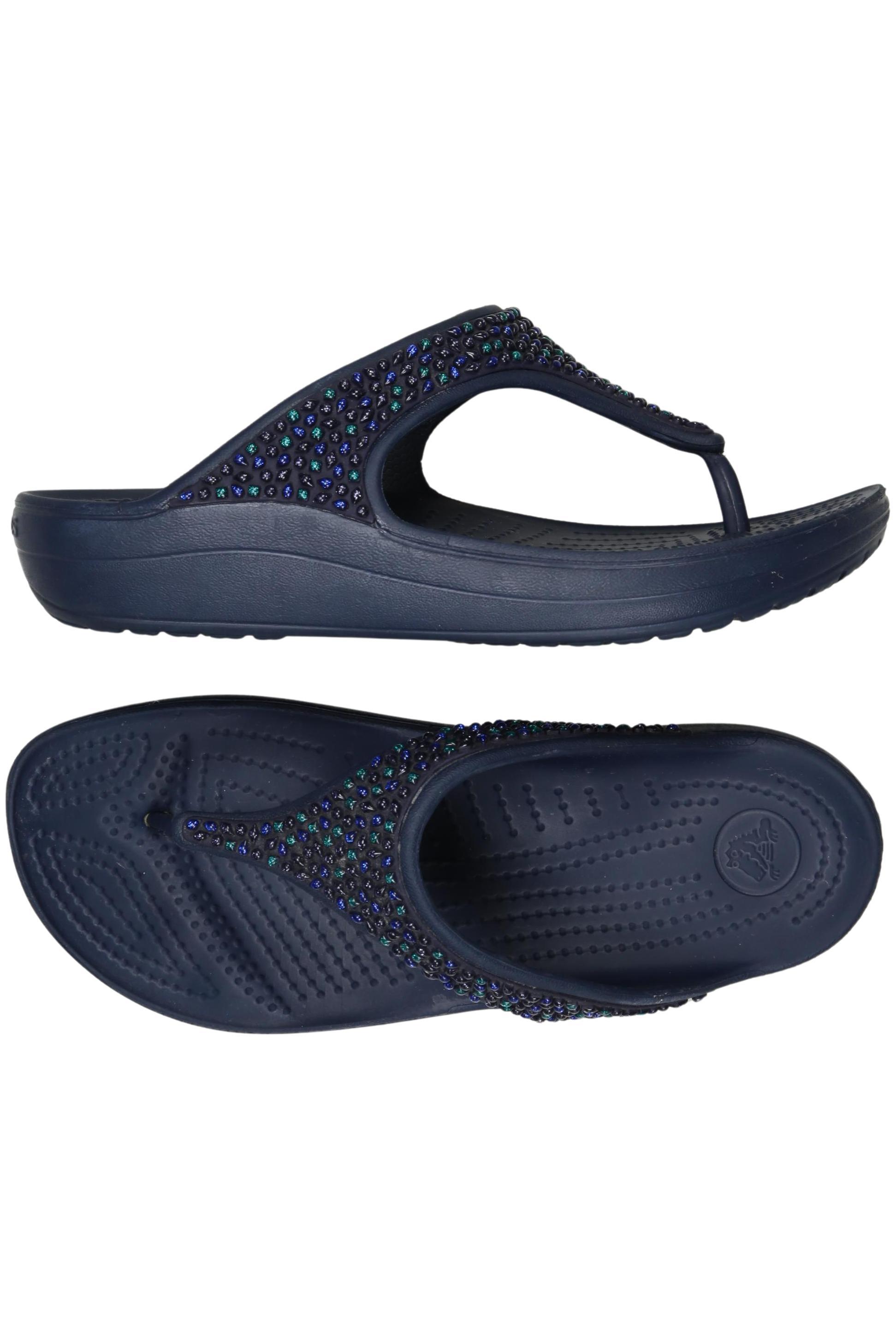 

Crocs Damen Sandale, marineblau, Gr. 7
