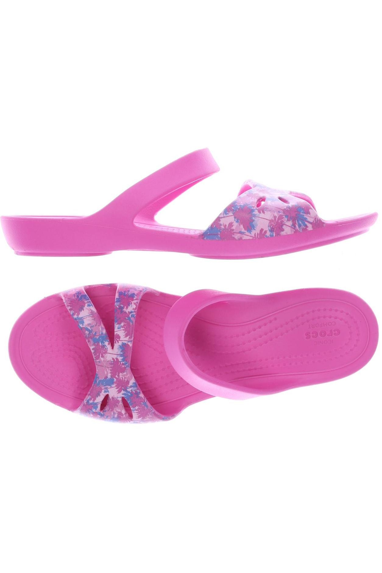 

Crocs Damen Sandale, pink, Gr. 7